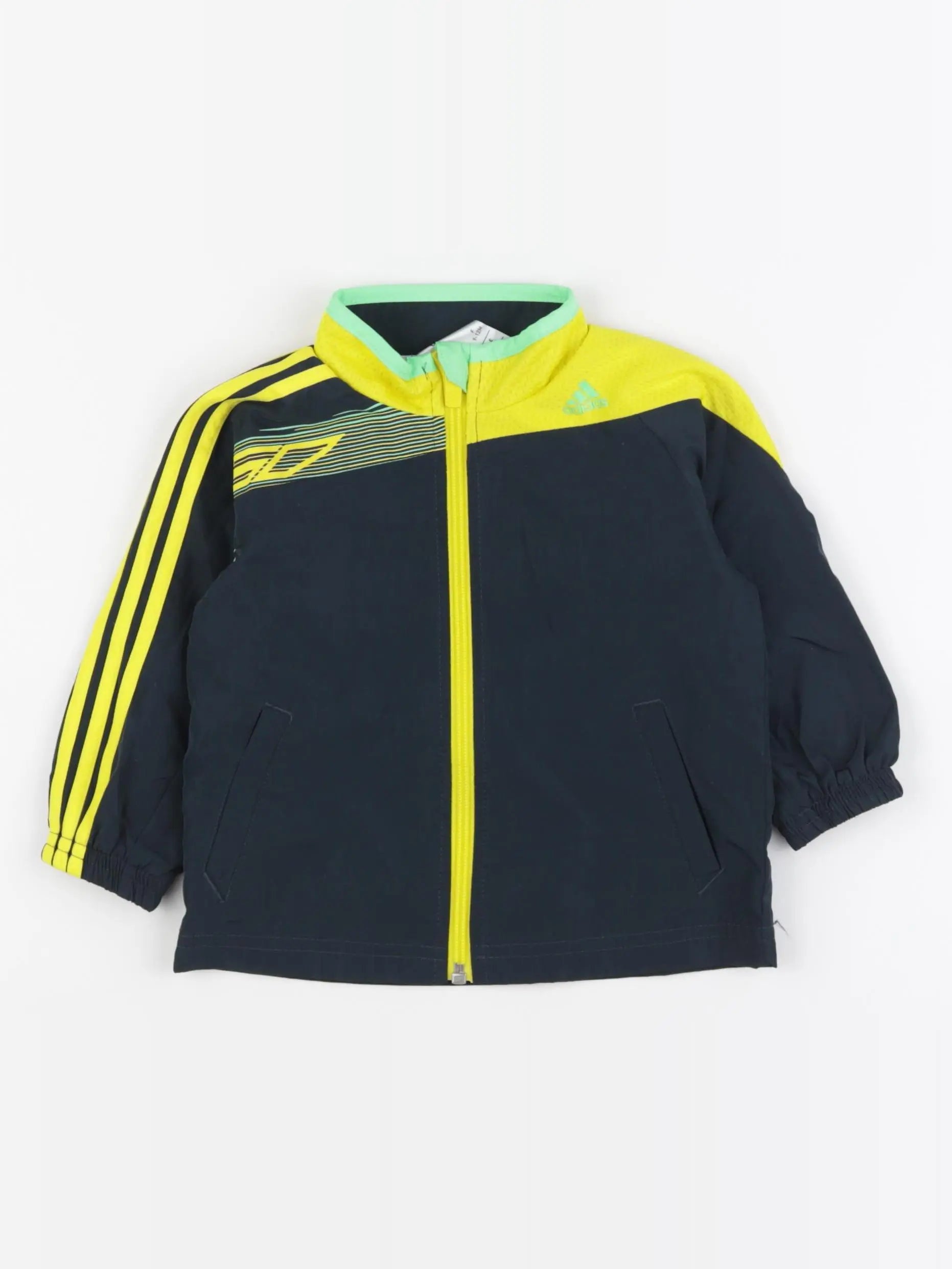 Adidas - gilet bleu - 9/12 mois