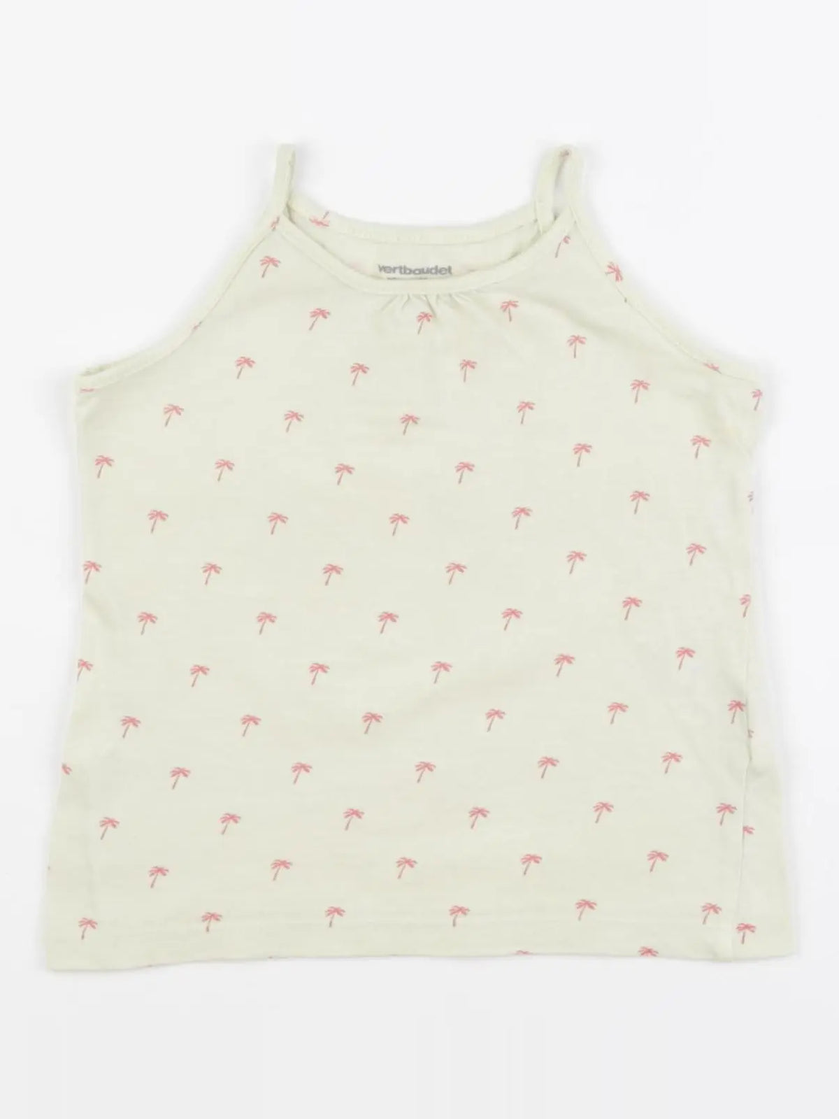 Vertbaudet - débardeur jaune - 18 mois