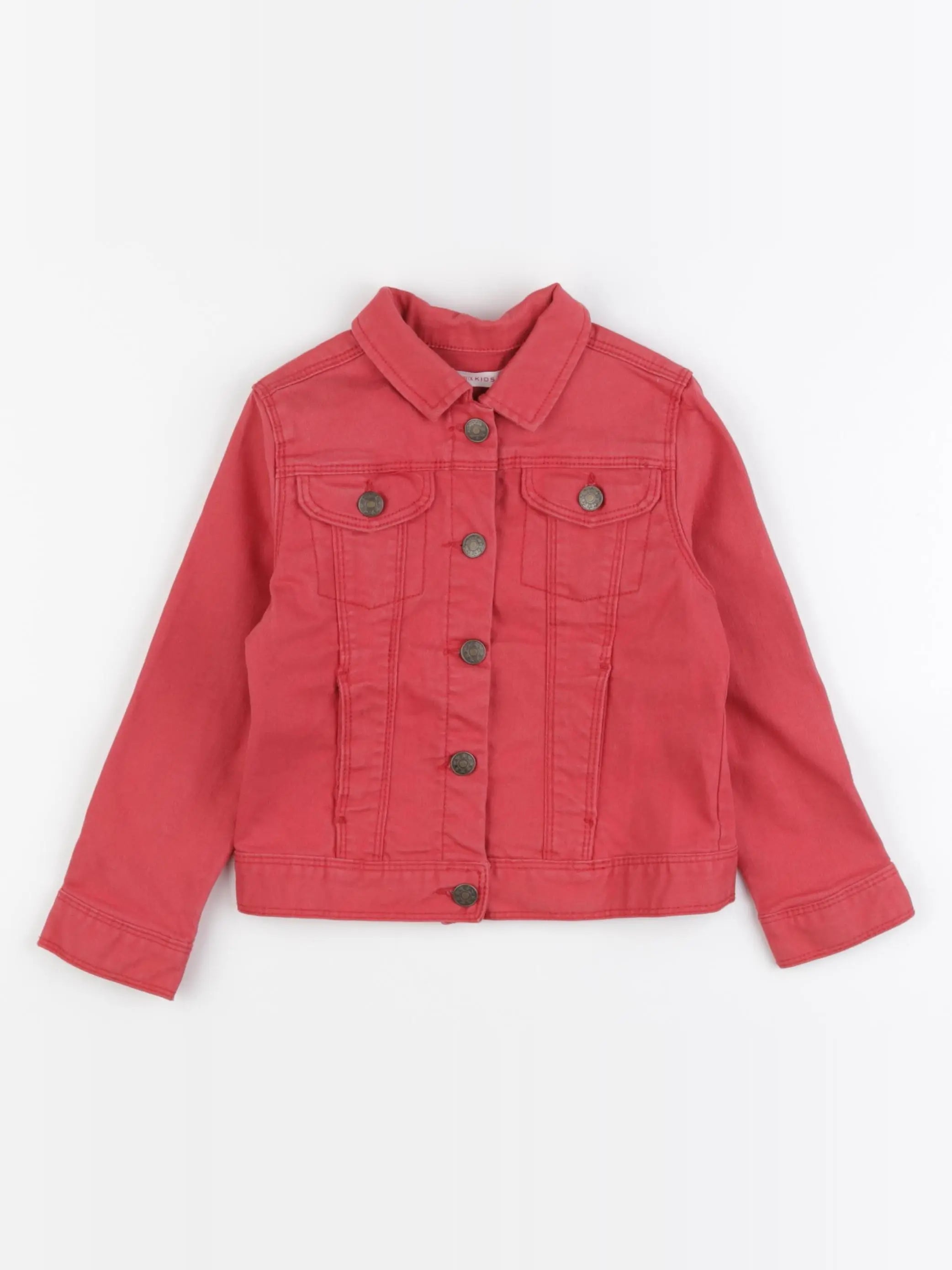 Monoprix - veste rouge - 4 ans