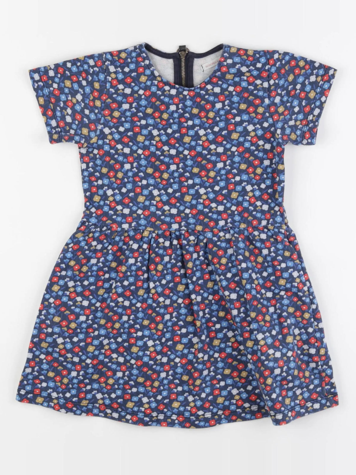 Monoprix - robe bleu - 4 ans