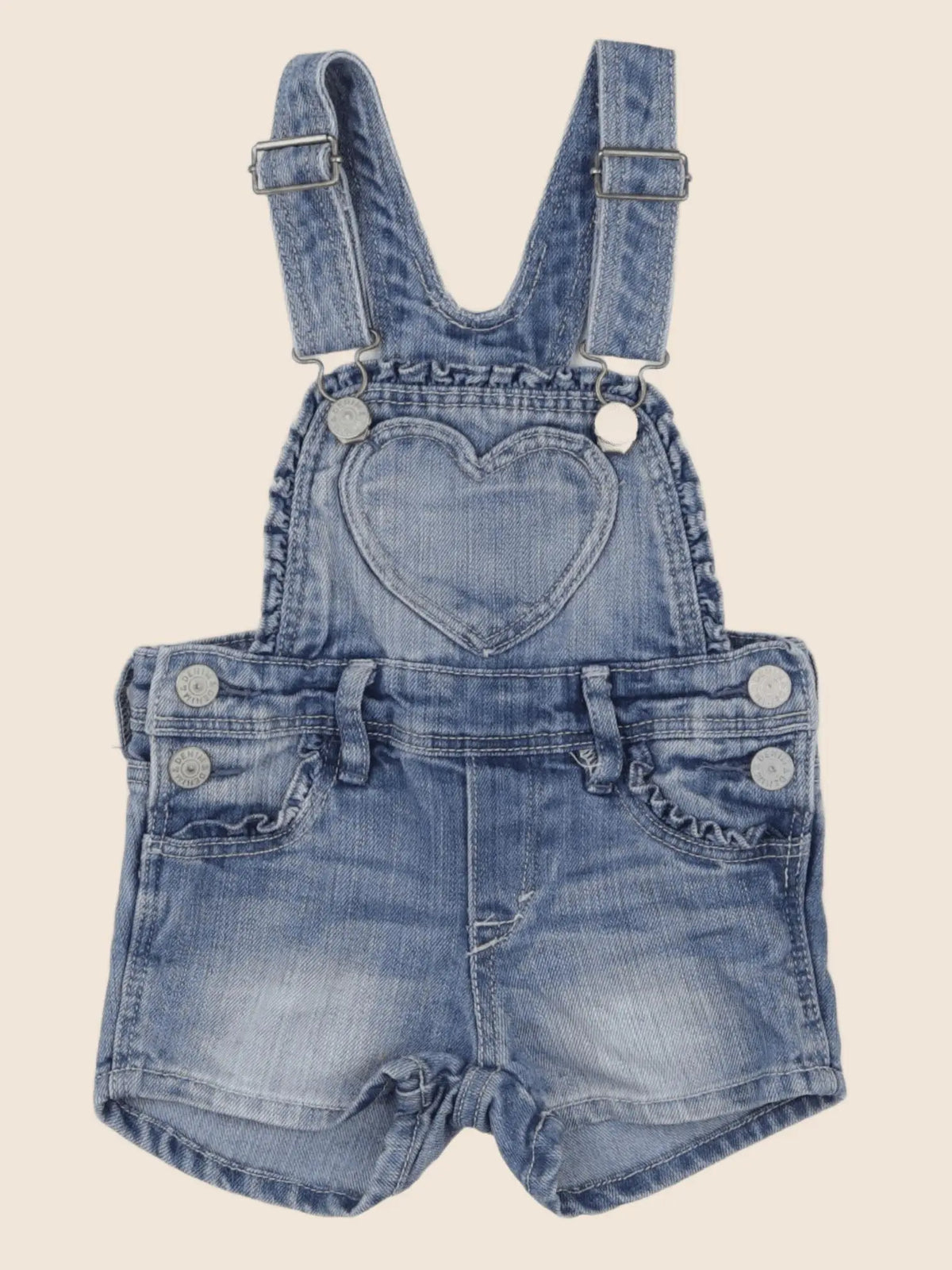 H&M - salopette bleu - 18/24 mois