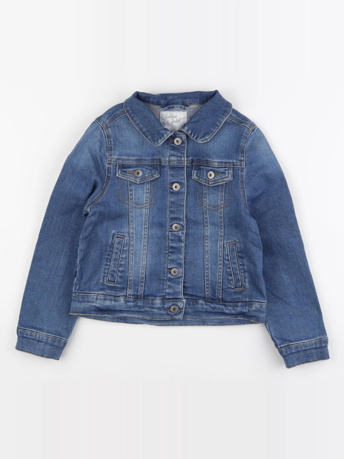 Vertbaudet - veste bleu - 7 ans