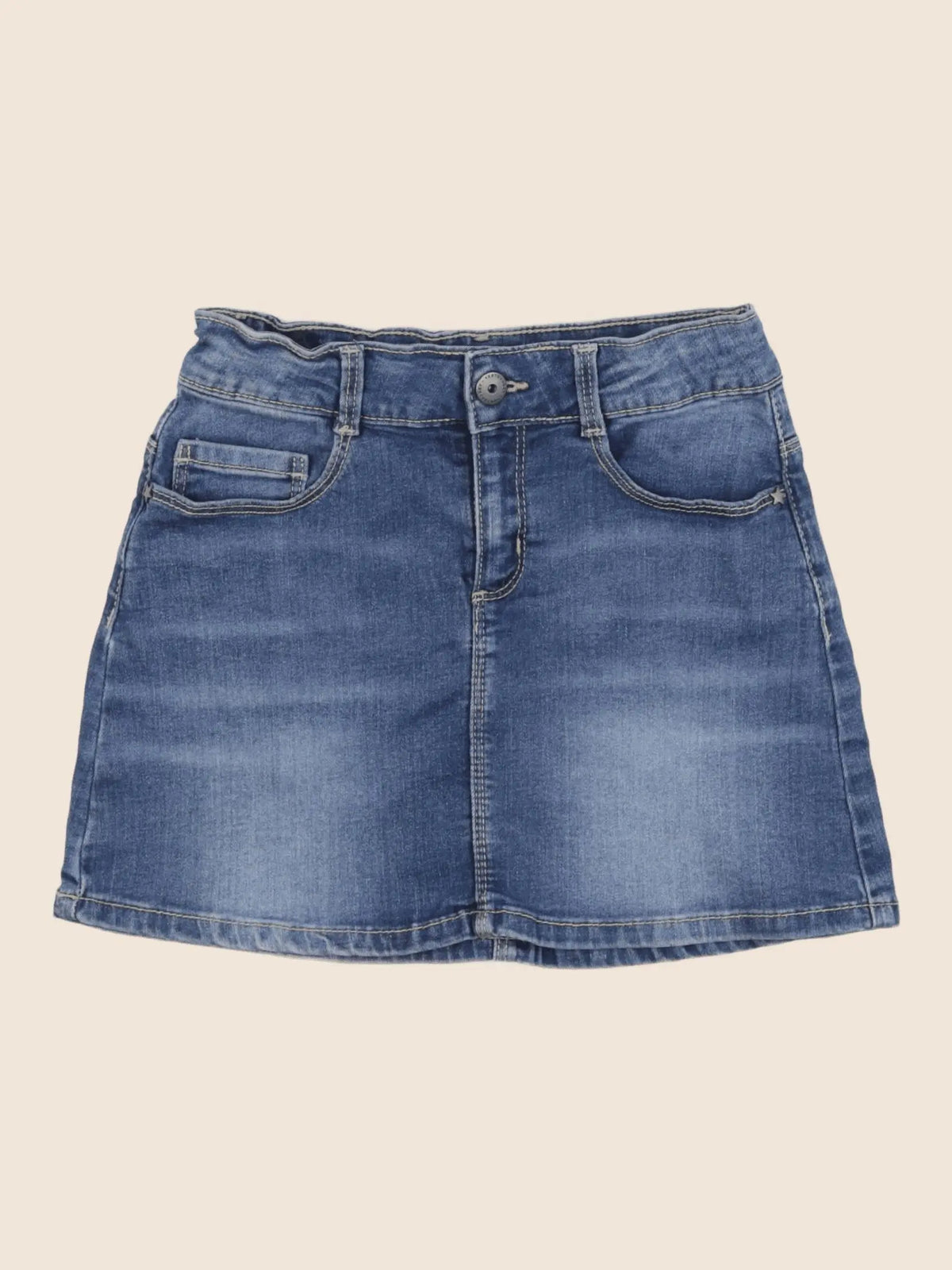 Vertbaudet - jupe bleu - 9 ans