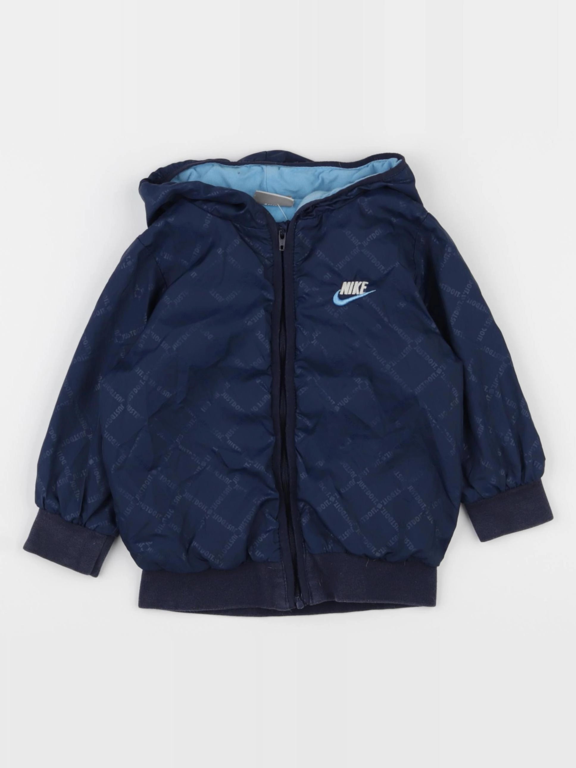 Nike - coupe-vent bleu - 12/18 mois