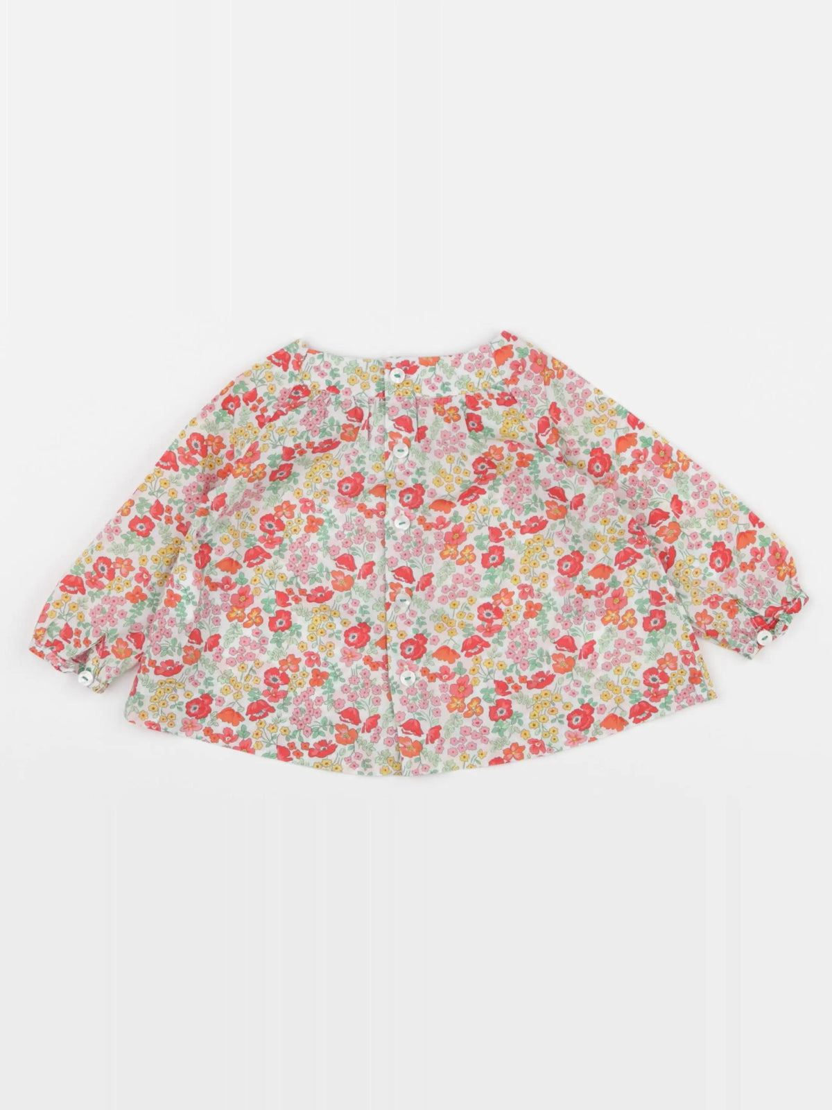 Jacadi - blouse liberty multicolore - 6 mois