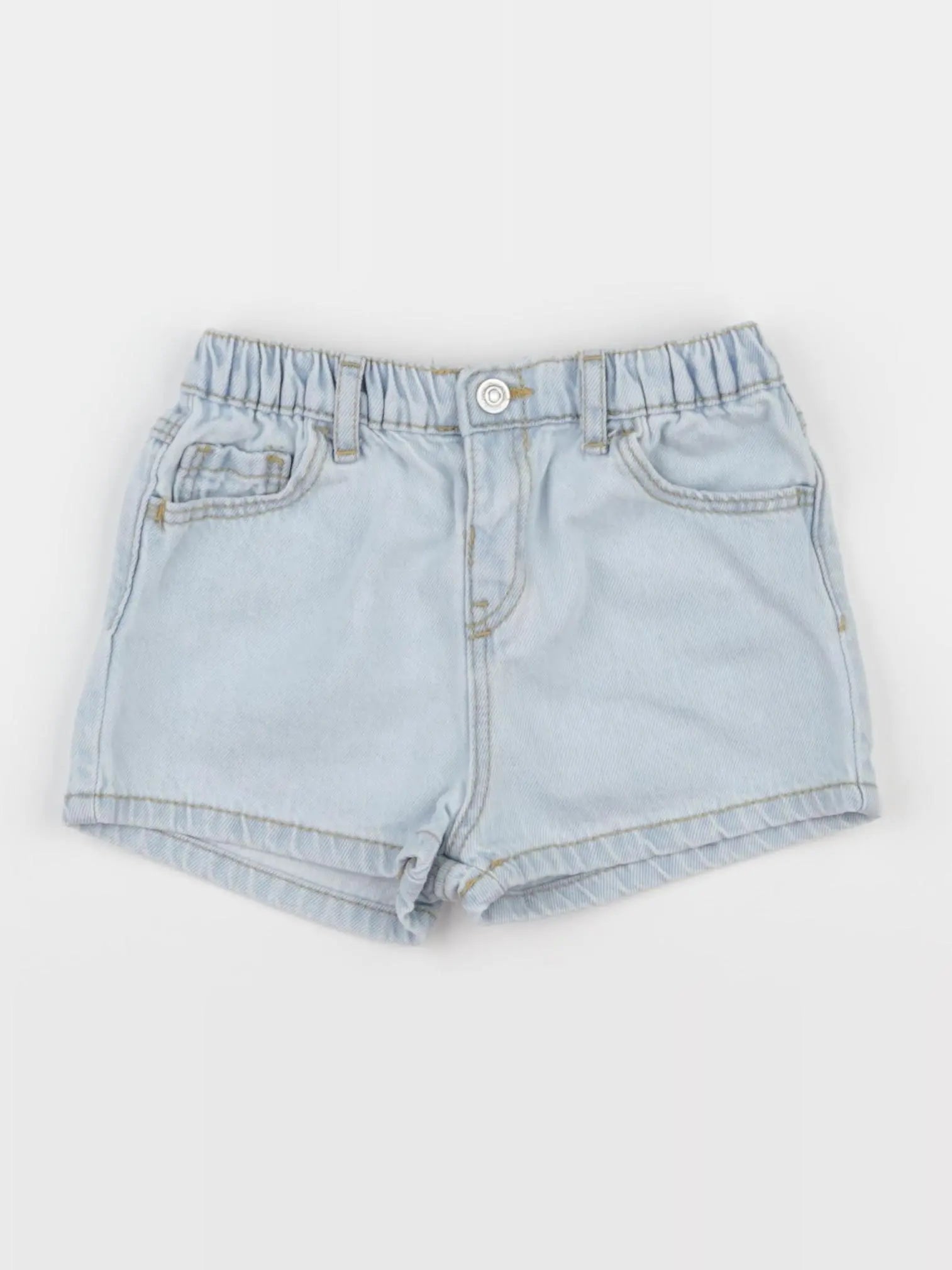 Zara - short bleu - 18/24 mois