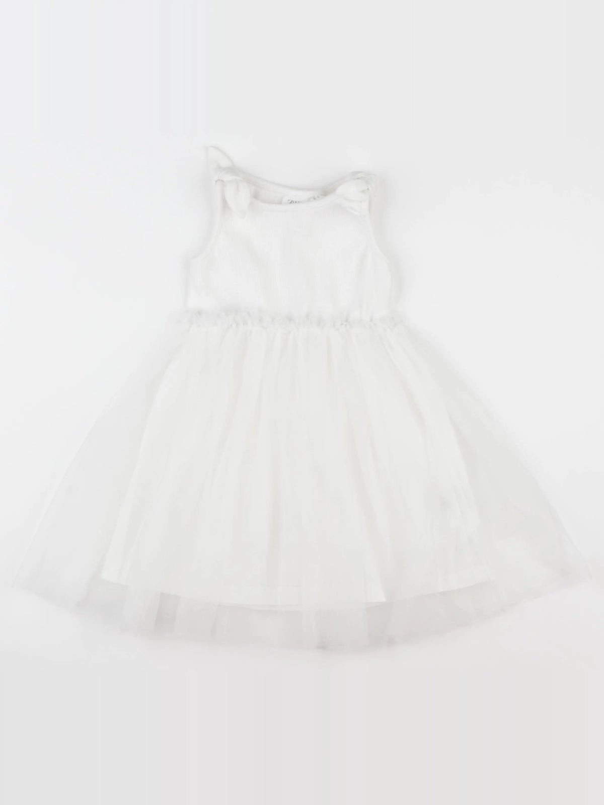 Zara - robe blanc - 2/3 ans