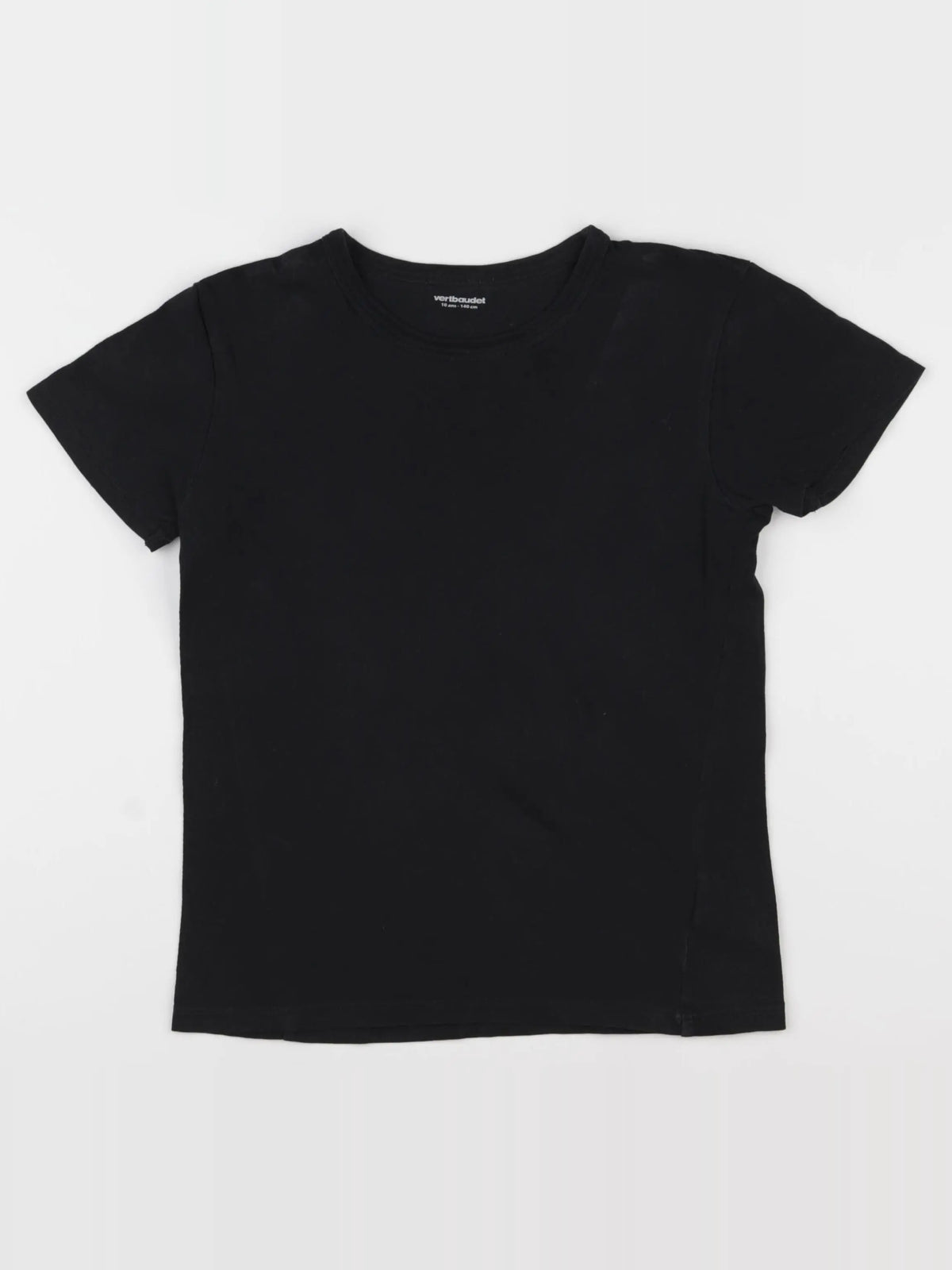 Vertbaudet - maillot de corps noir - 10 ans