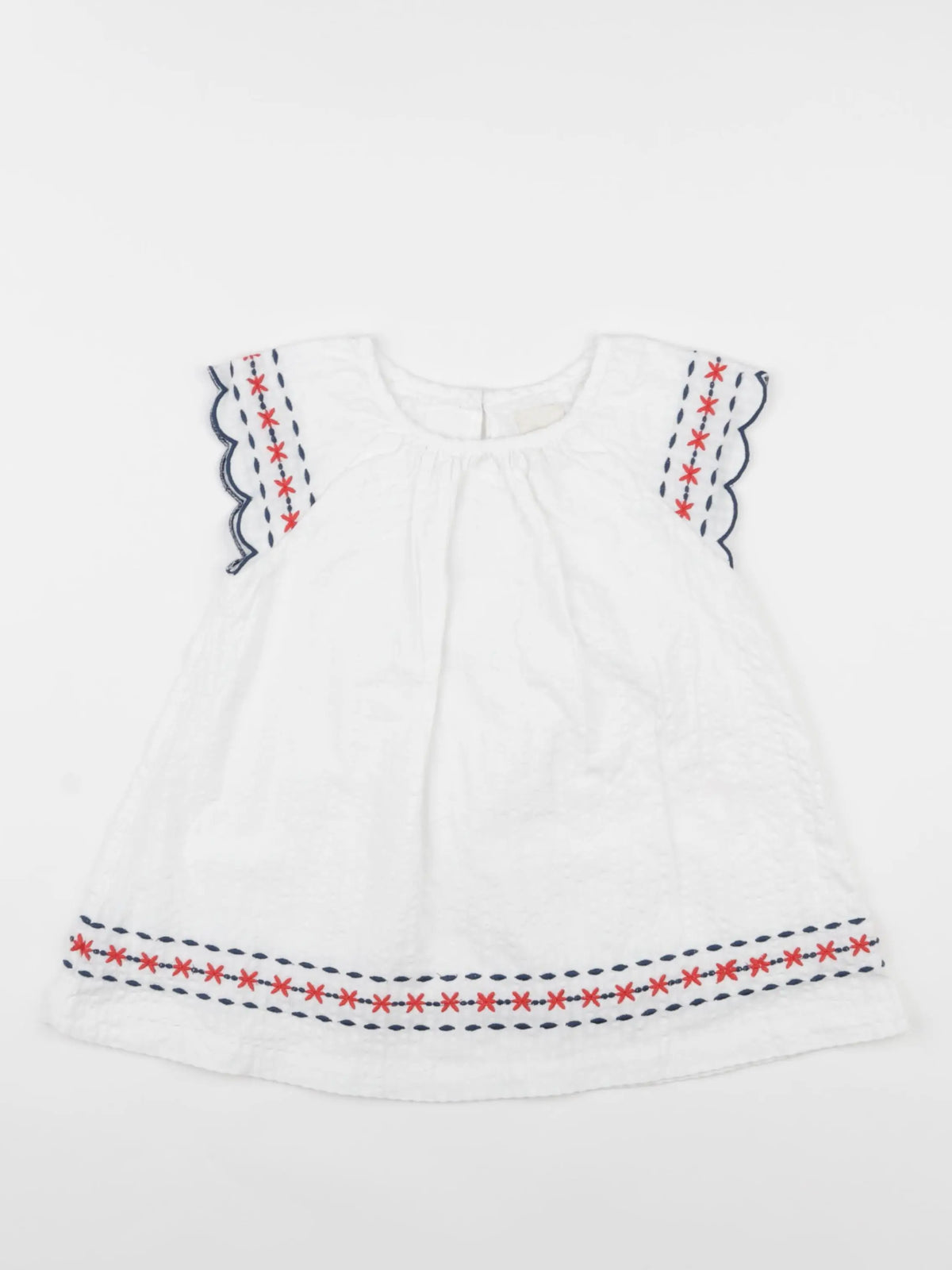 Gocco - robe blanc - 12/24 mois