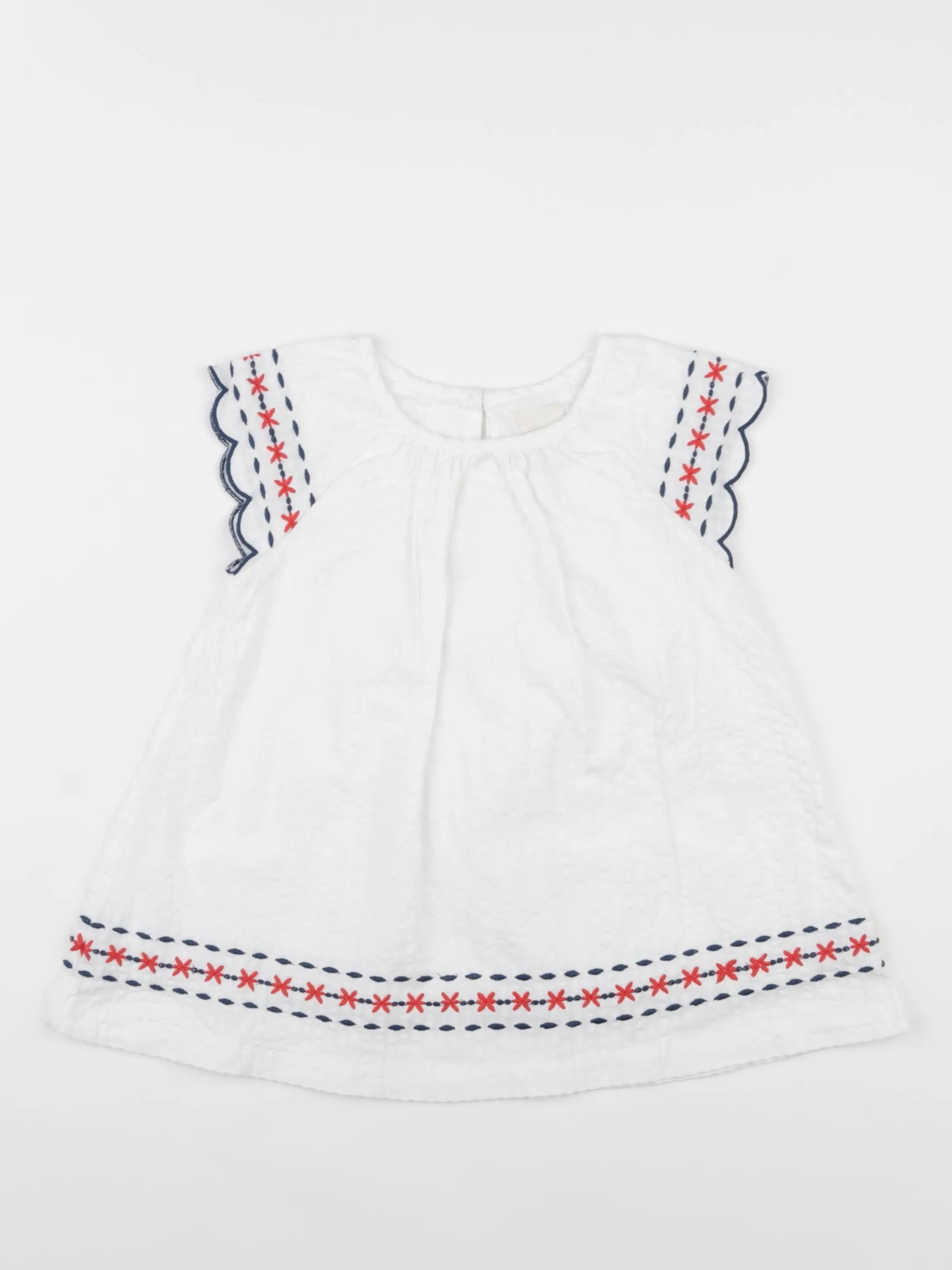 Gocco - robe blanc - 12/24 mois