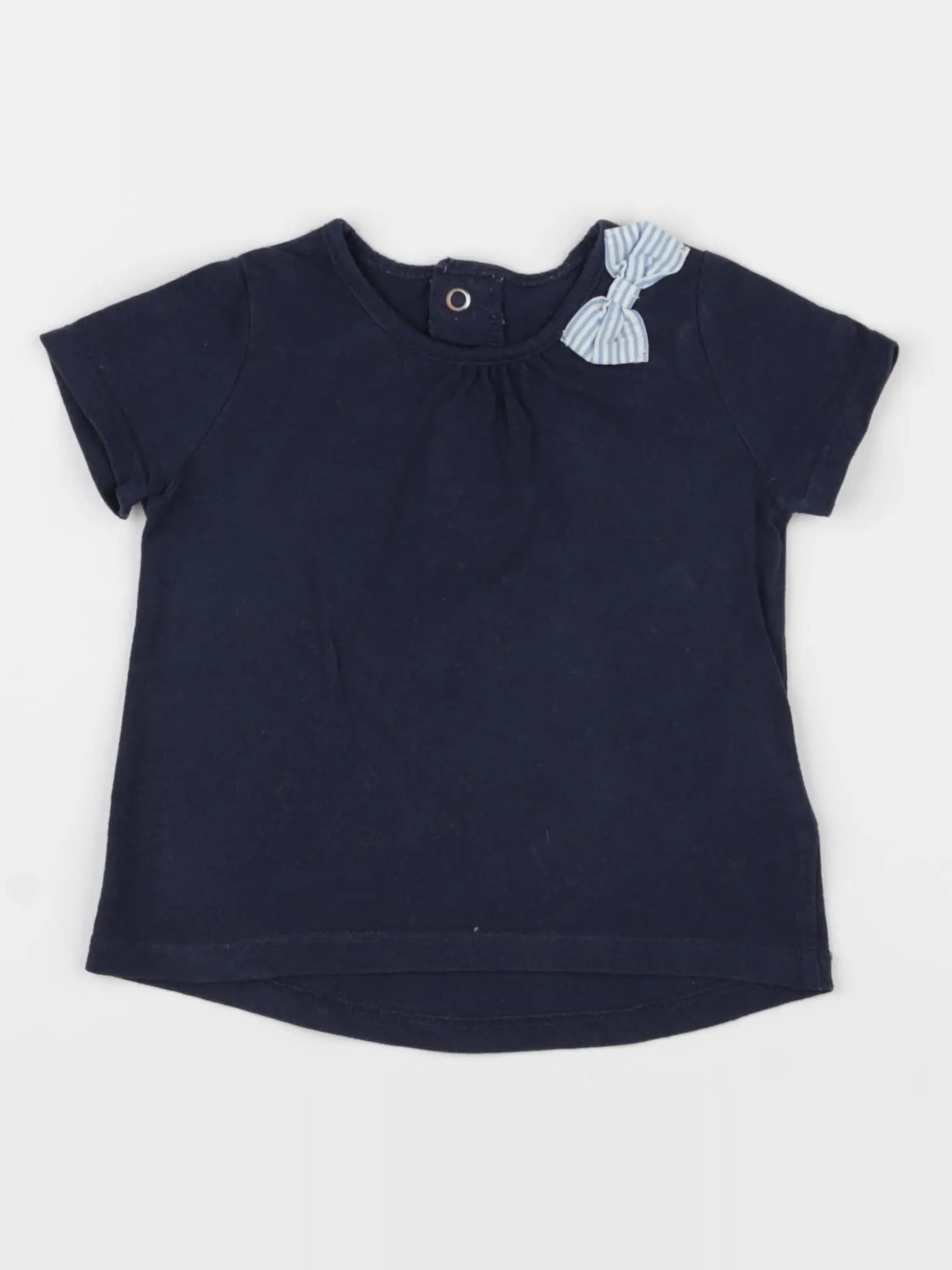 La Redoute - tee-shirt bleu - 12 mois