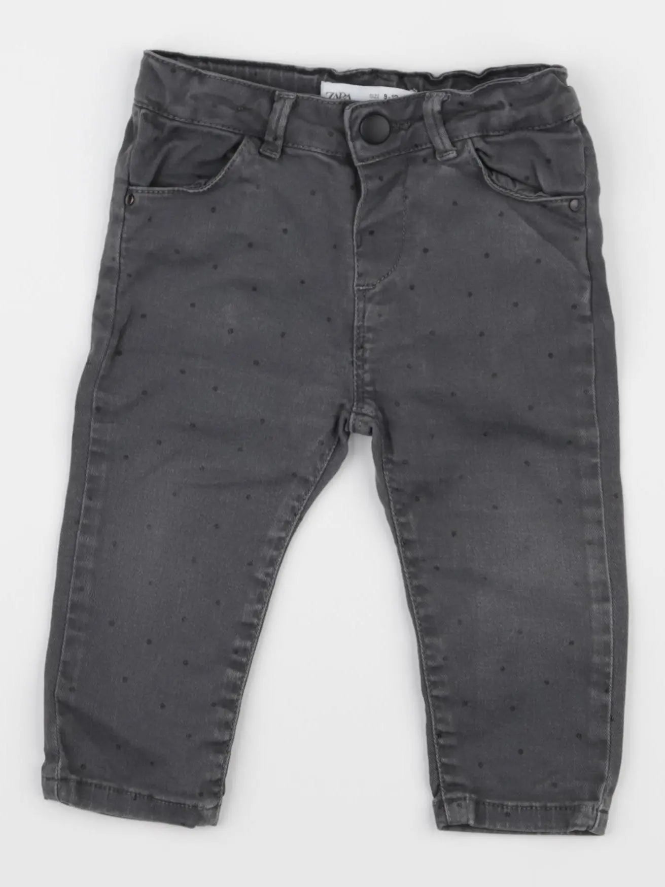 Zara - jean gris - 9/12 mois