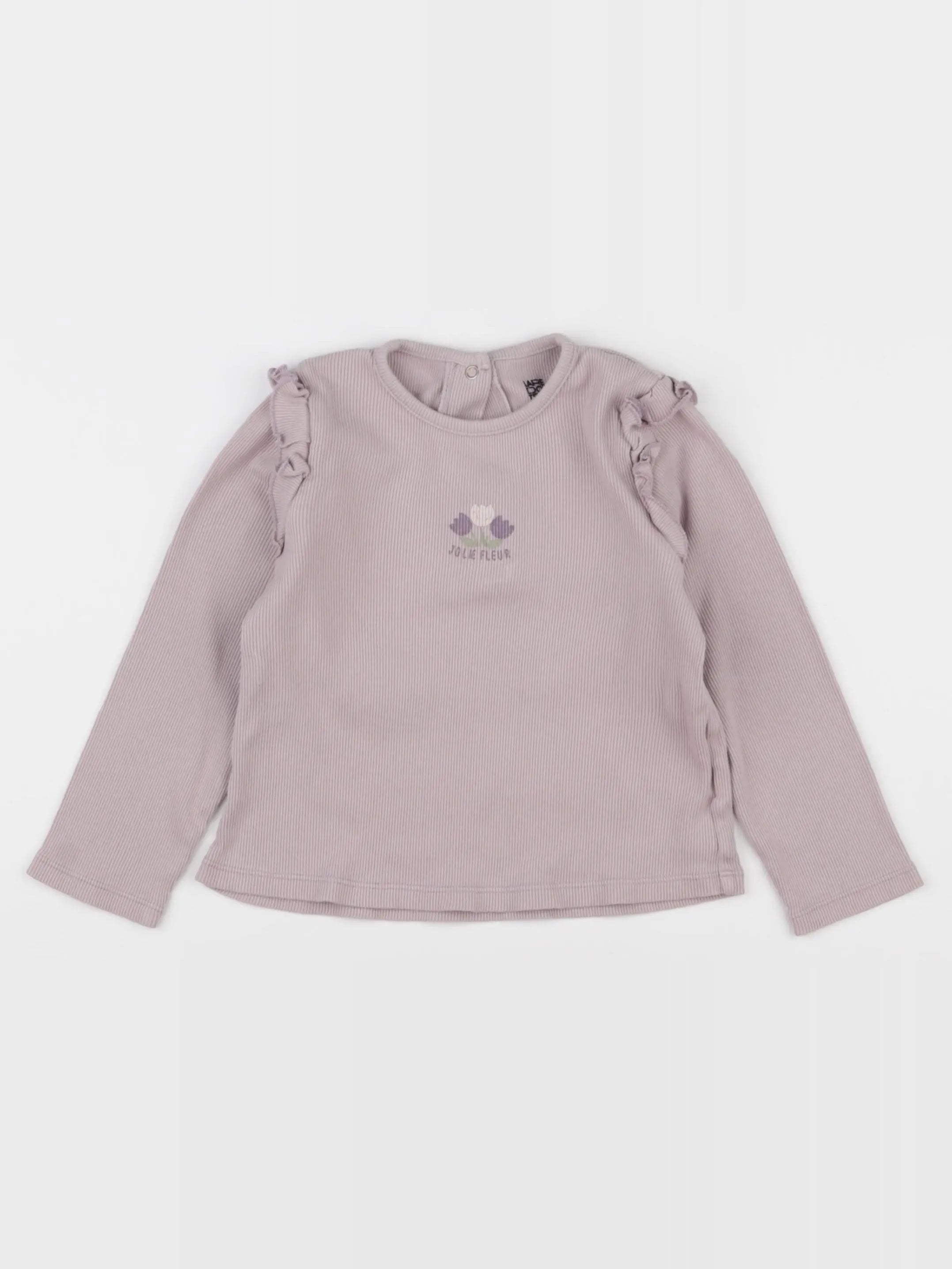 La Redoute - tee-shirt violet - 2 ans
