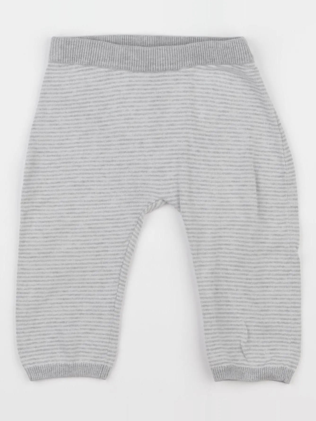 H&M - pantalon gris - 6/9 mois