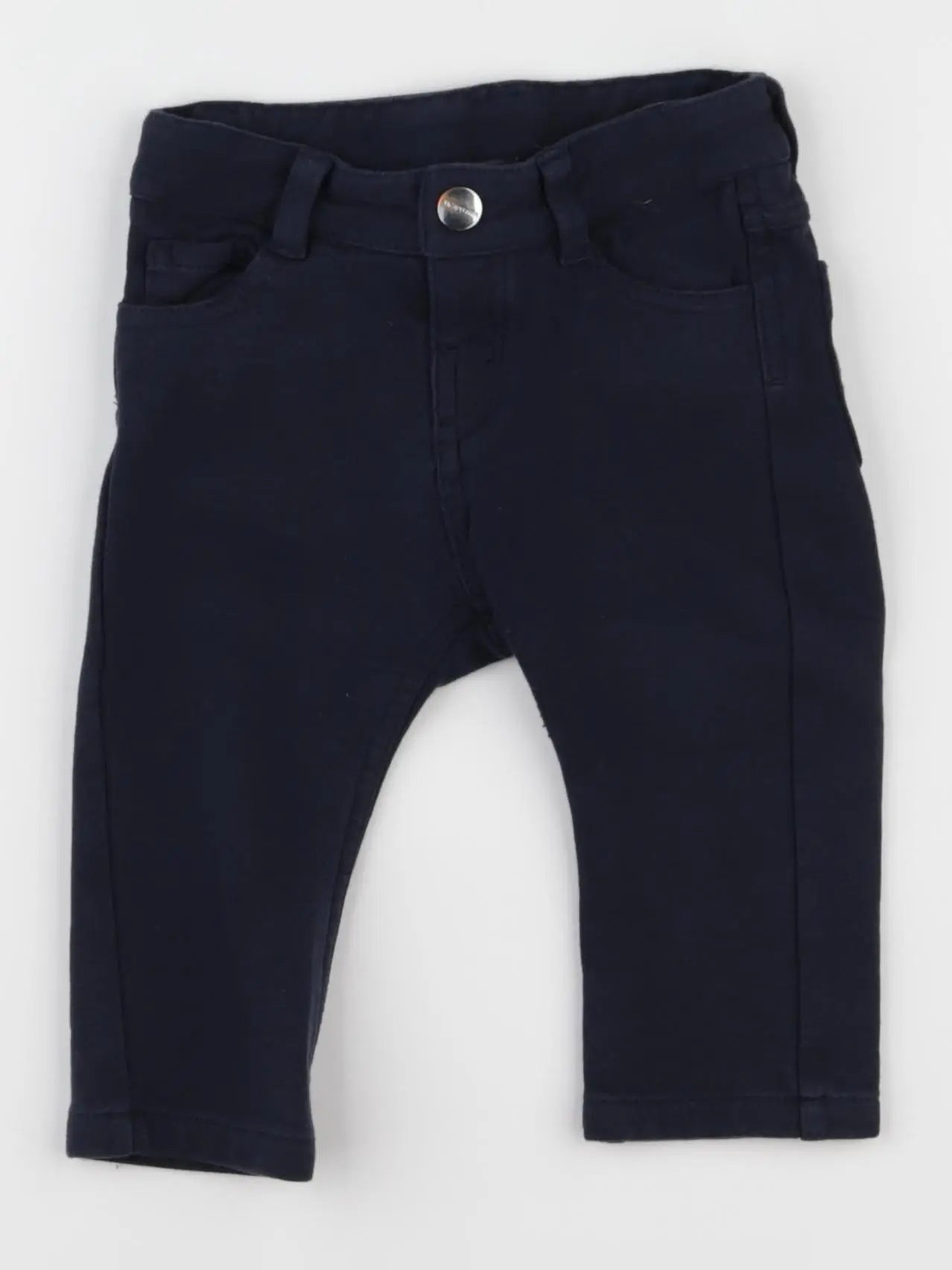 Jacadi - pantalon bleu - 12 mois