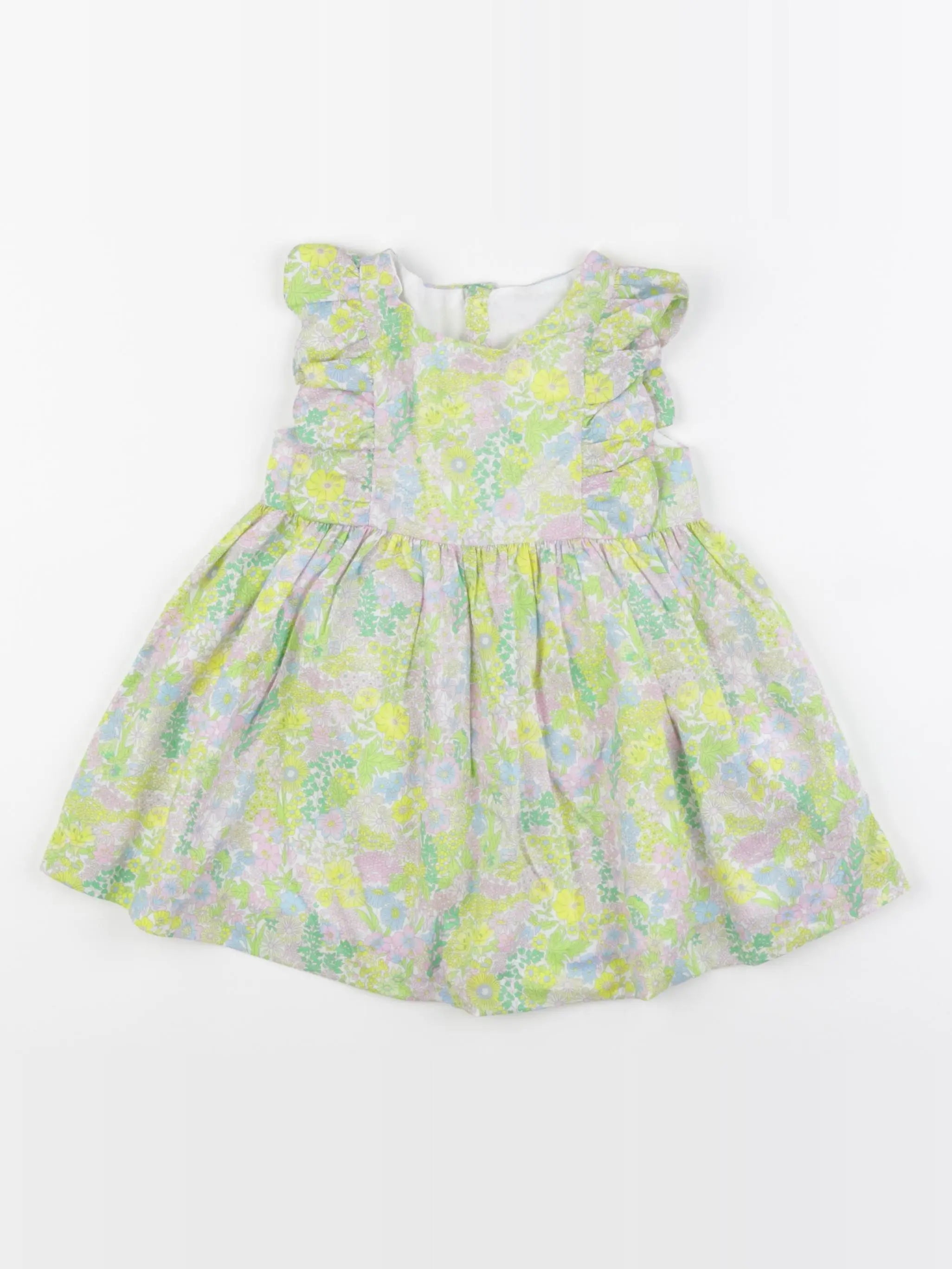 Jacadi - robe liberty multicolore - 18 mois