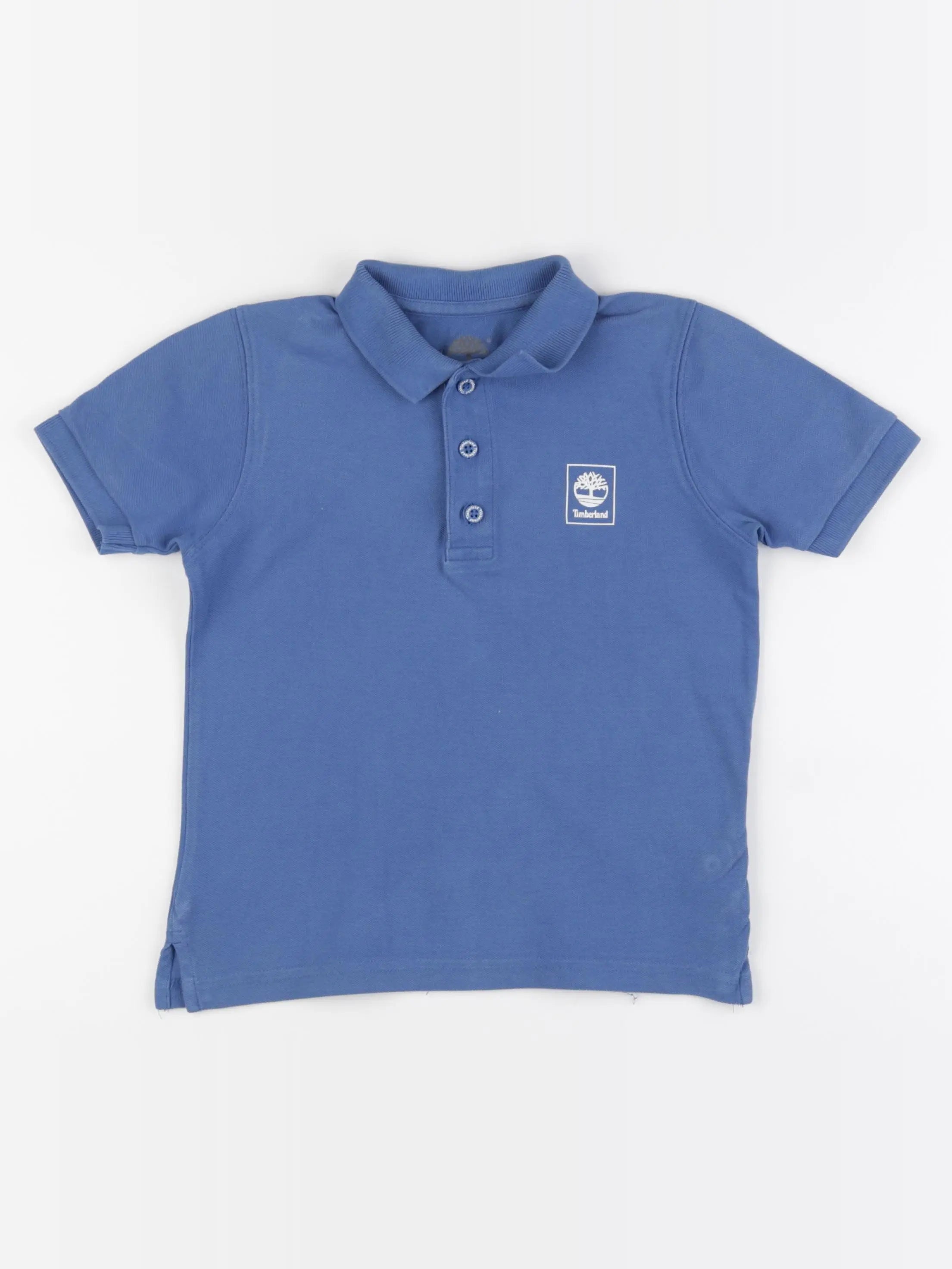 Timberland - polo bleu - 8 ans
