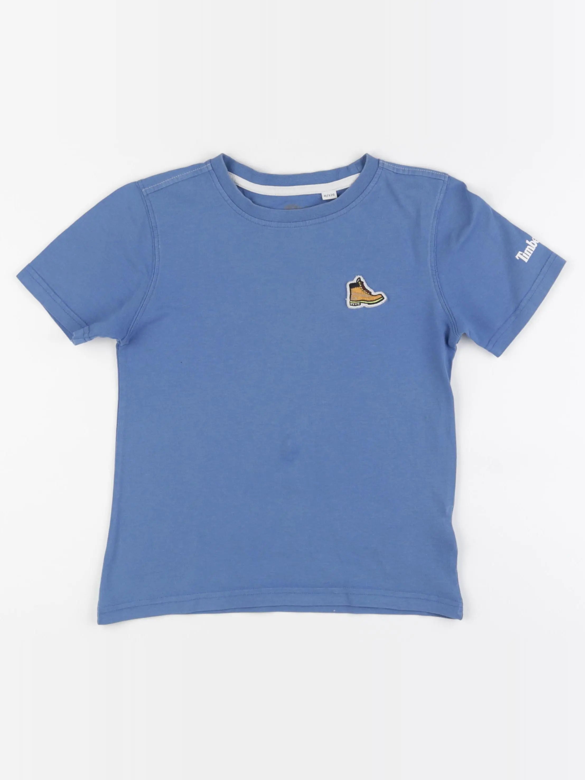 Timberland - tee-shirt bleu - 8 ans