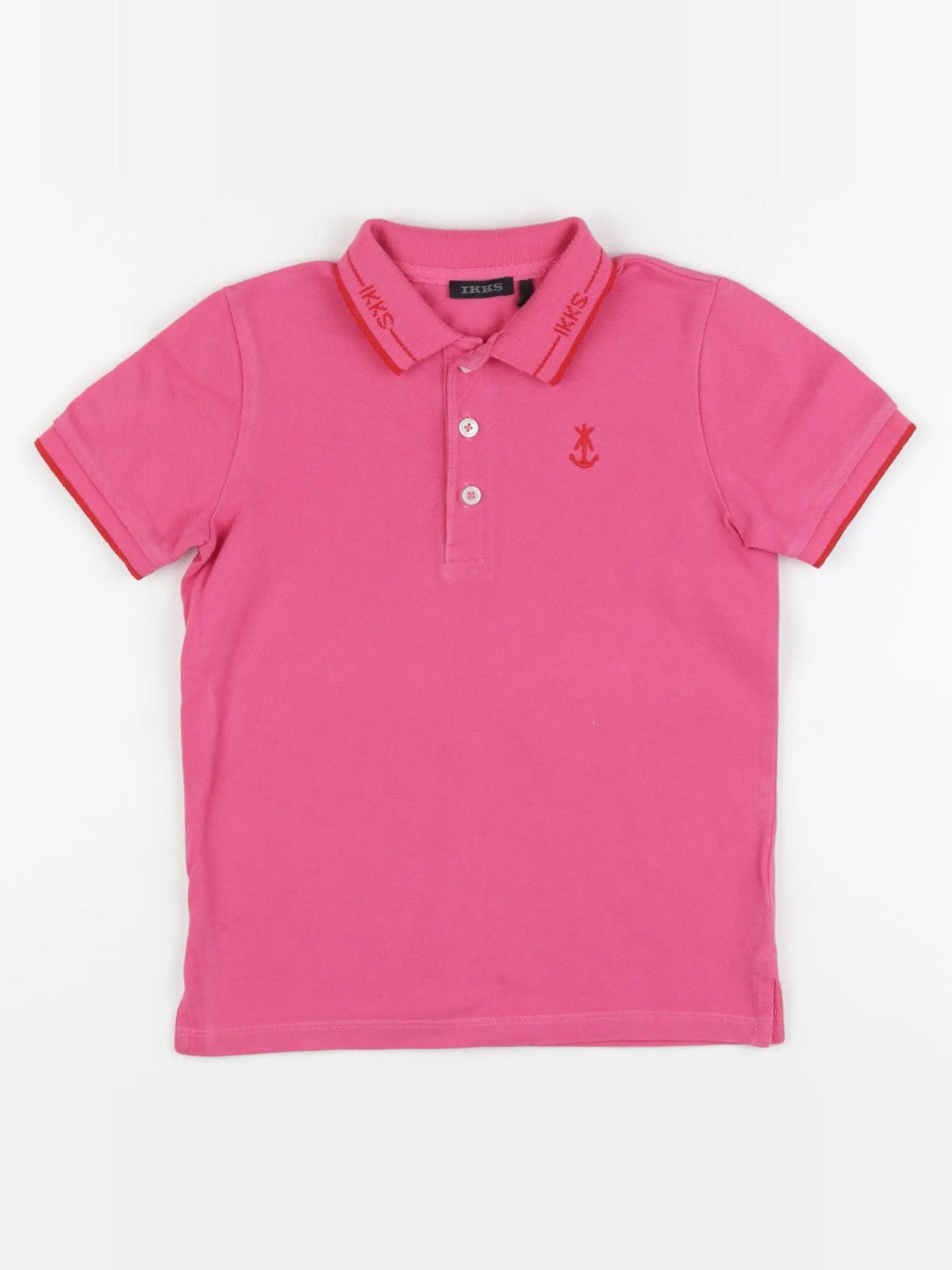 IKKS - polo rose - 4 ans