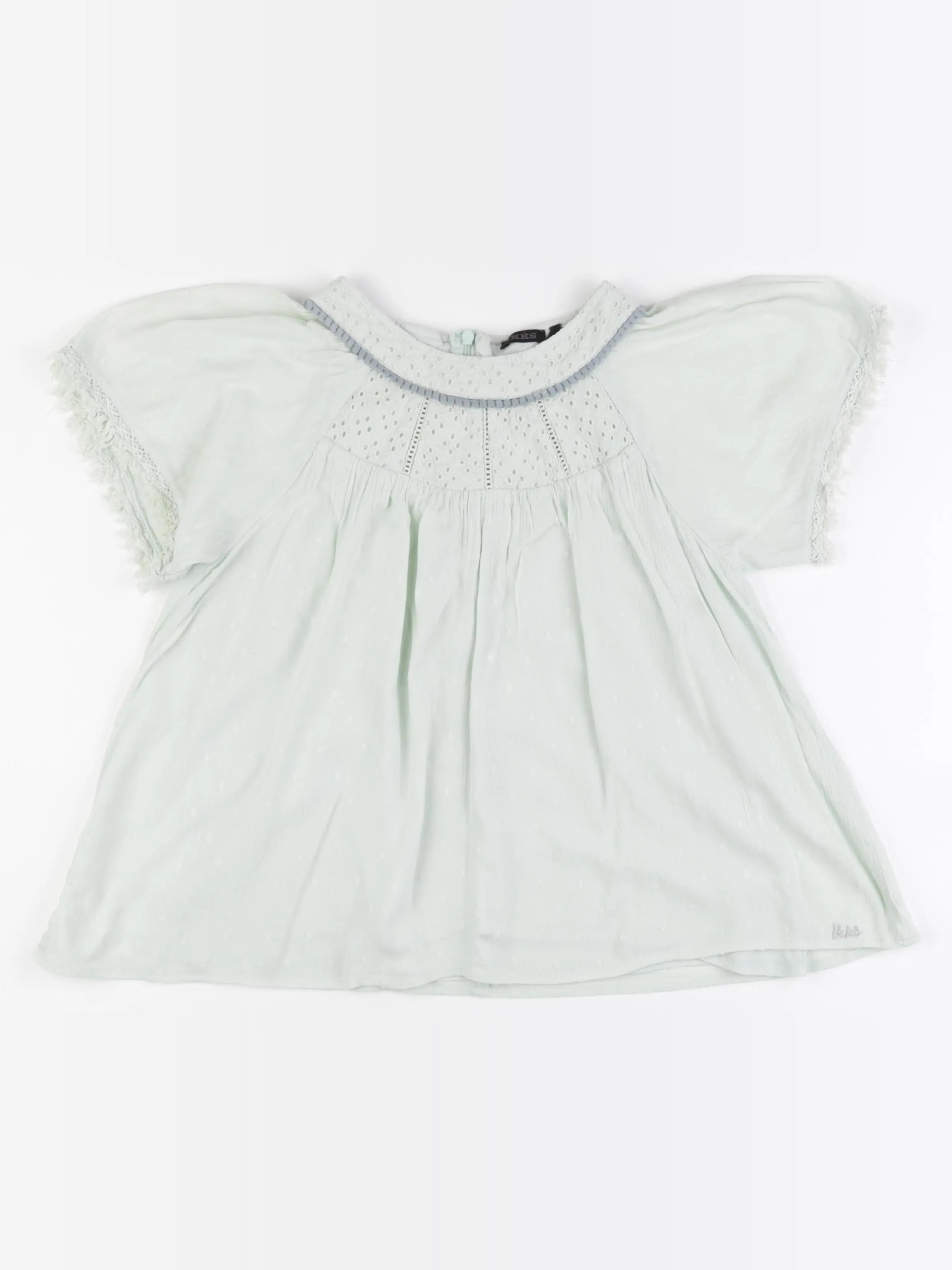 IKKS - blouse vert - 12 ans