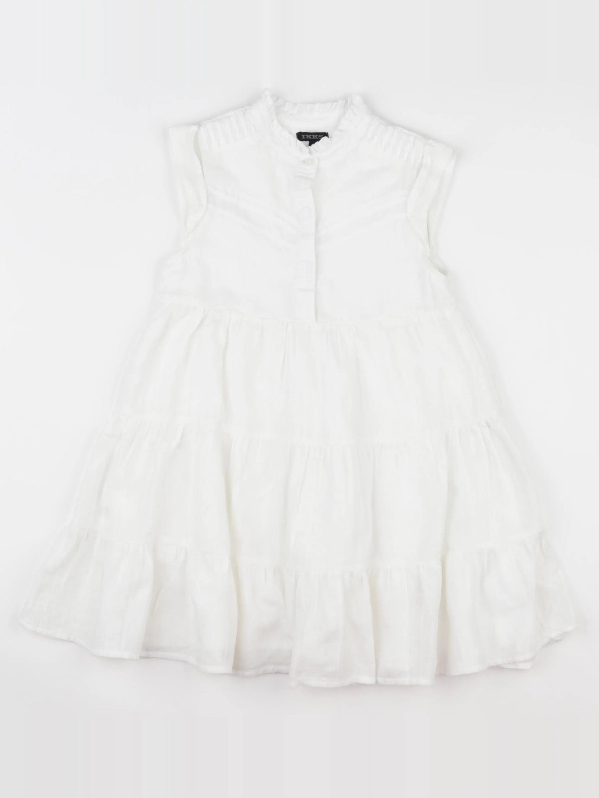 IKKS - robe blanc - 6 ans