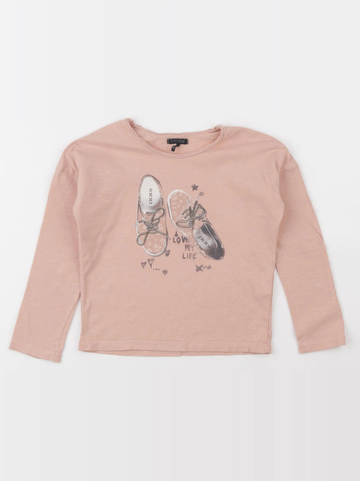 IKKS - tee-shirt rose - 4 ans
