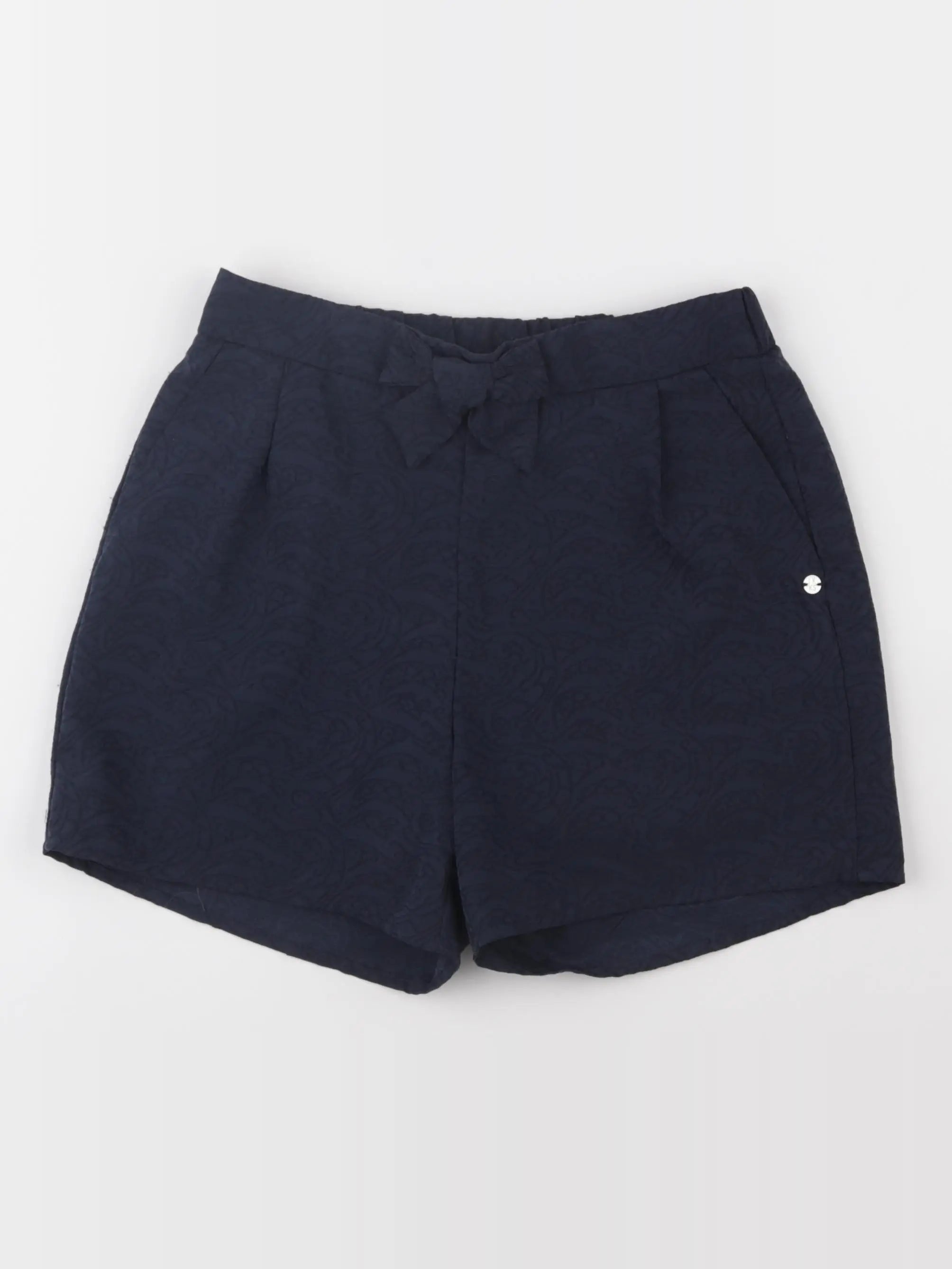 IKKS - short bleu - 10 ans