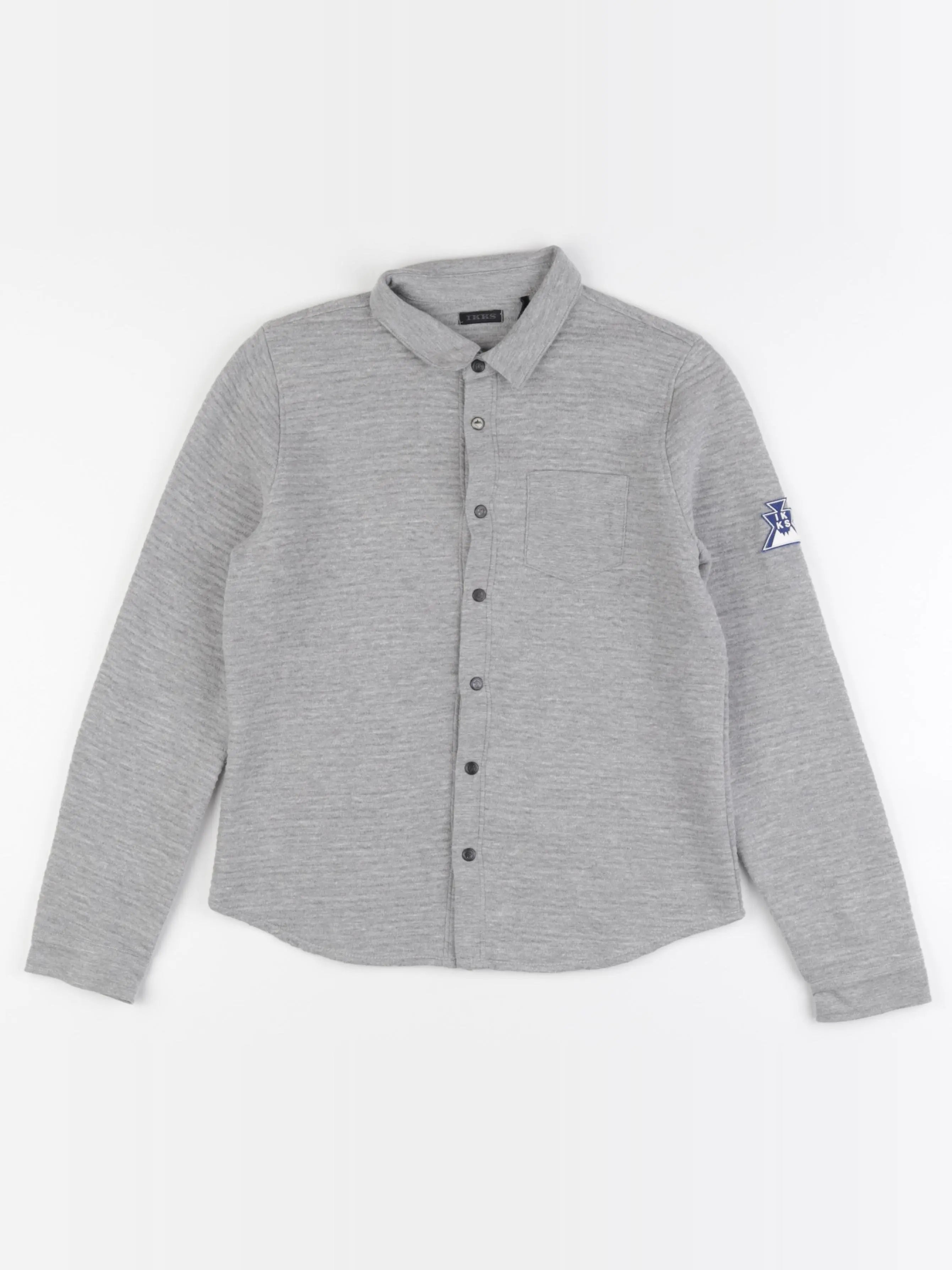 IKKS - Sur-chemise gris - 10 ans
