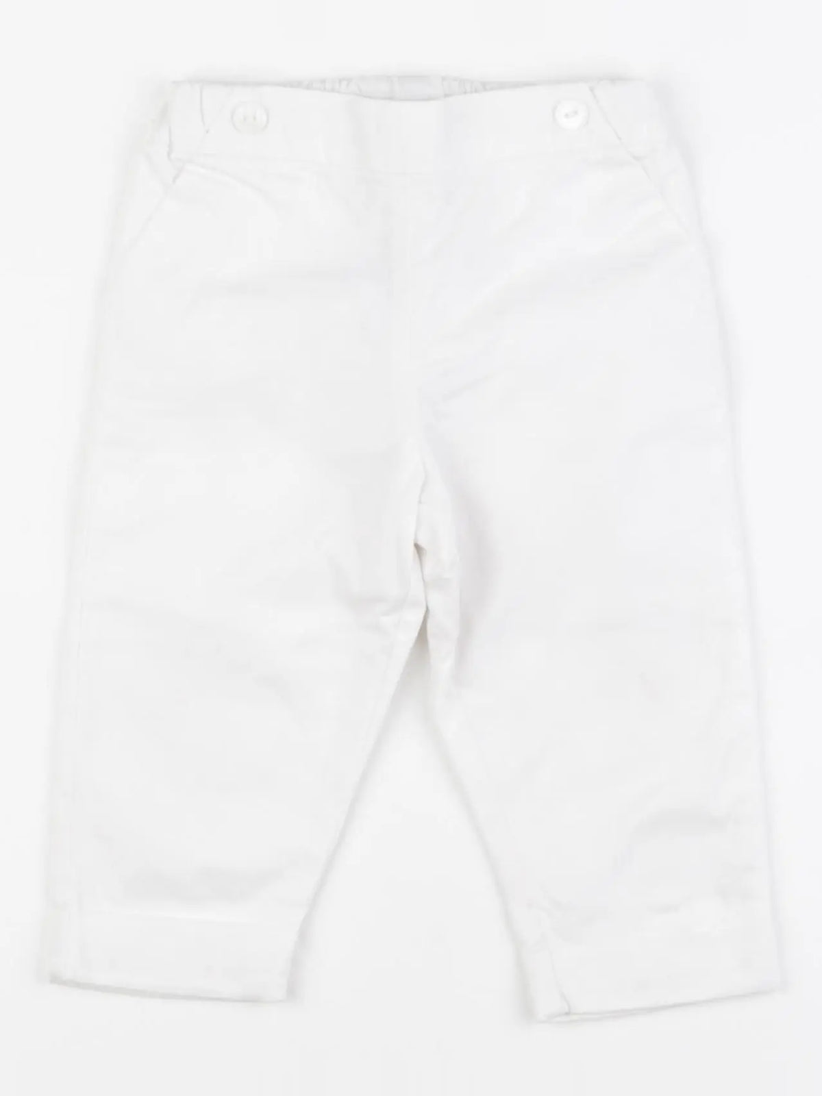 Jacadi - pantalon blanc - 12 mois