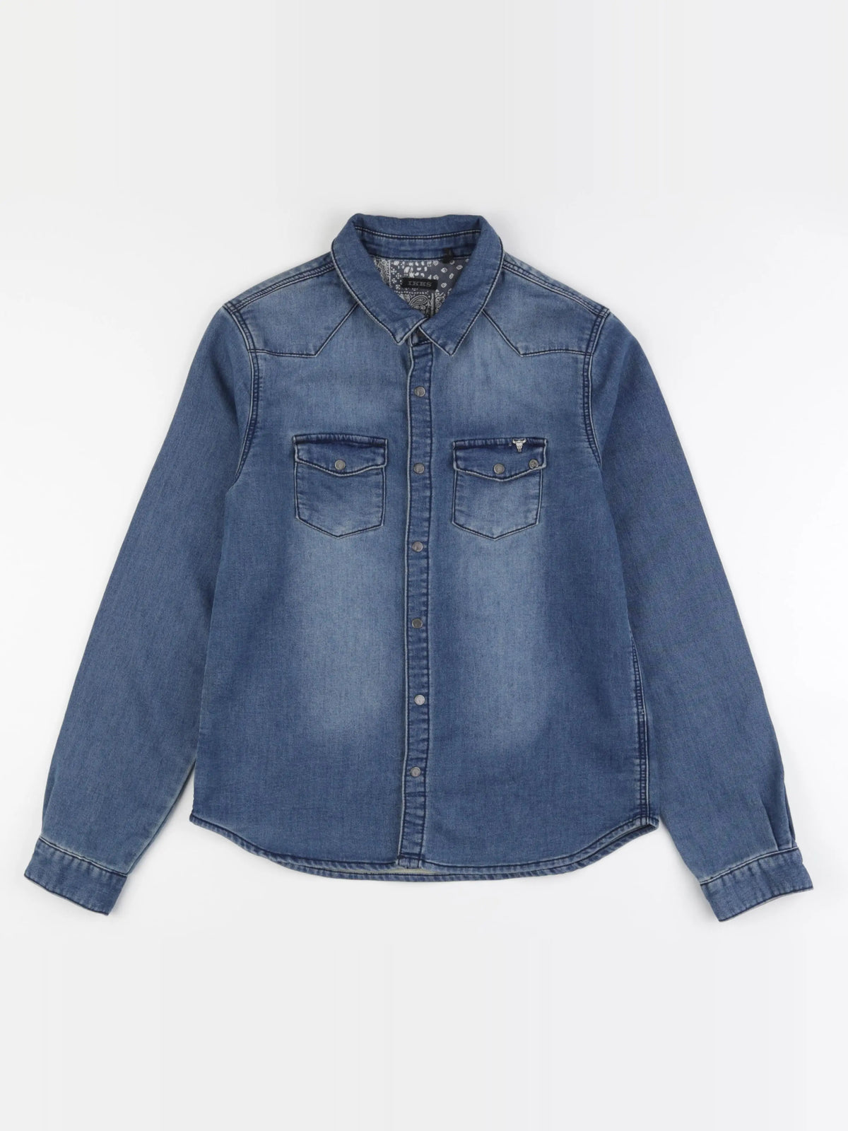IKKS - chemise bleu - 12 ans