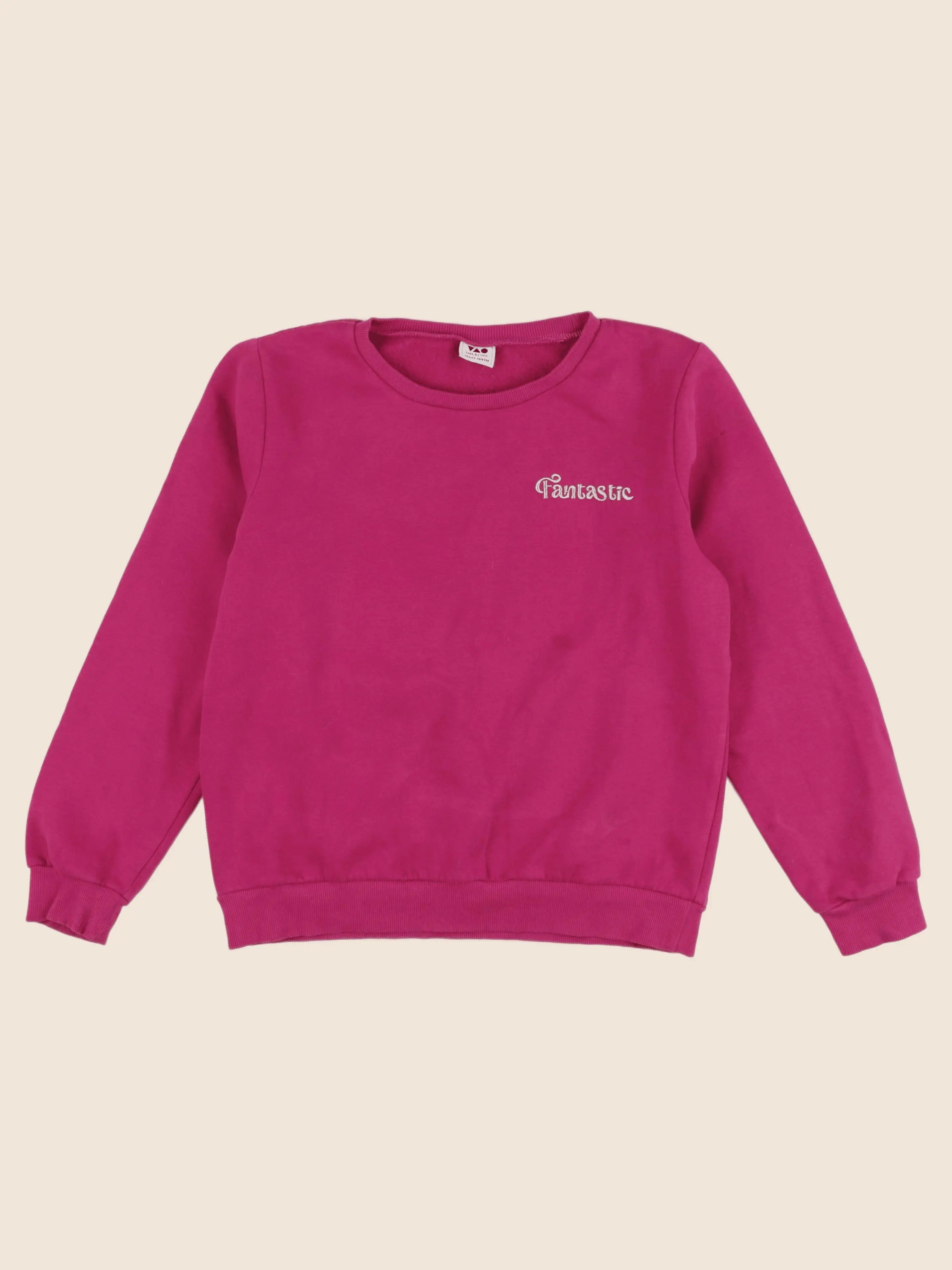 Tape à l'oeil - sweat rose, or - 14 ans
