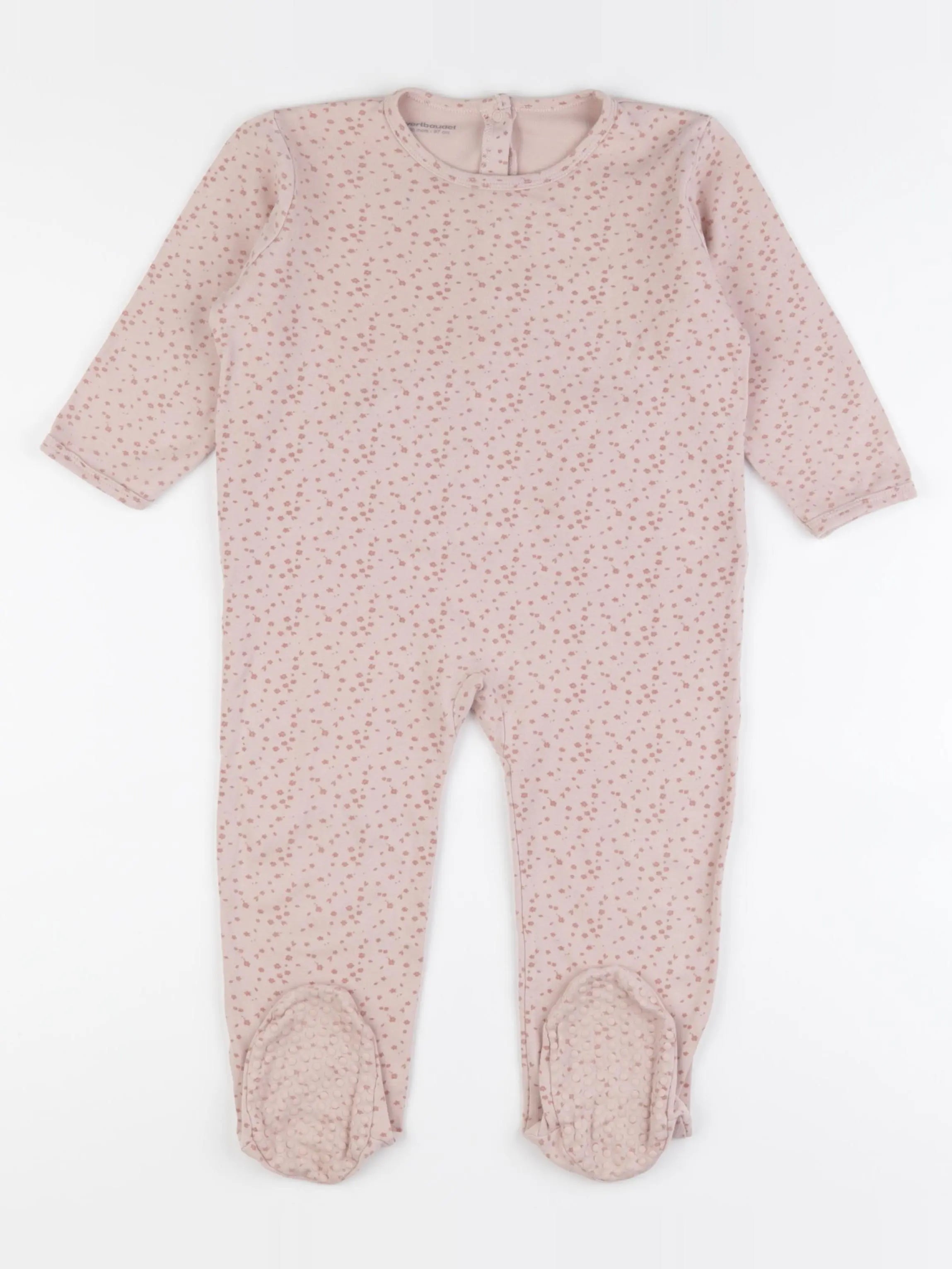 Vertbaudet - pyjama coton rose - 36 mois