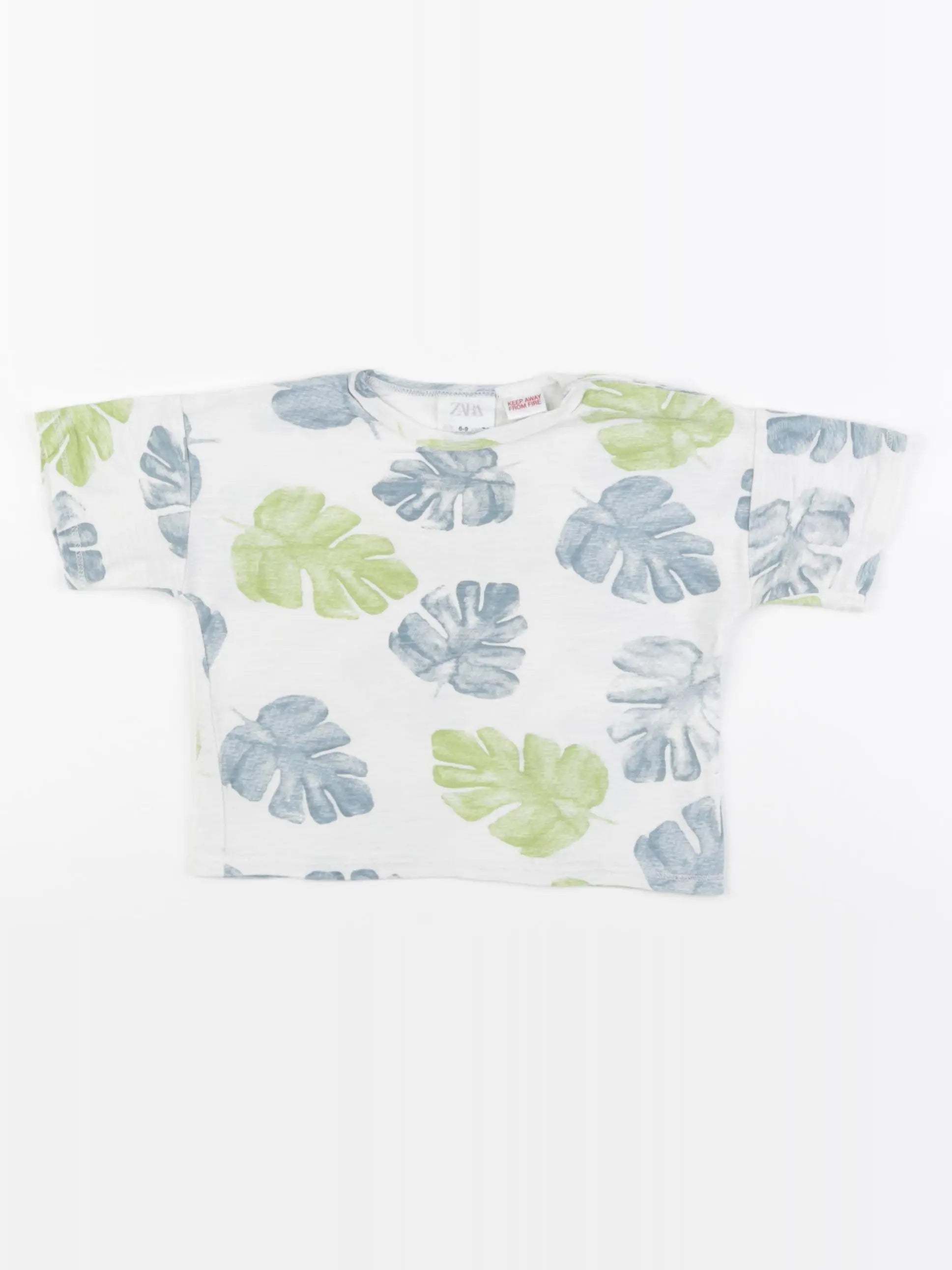 Zara - tee-shirt blanc - 6/9 mois