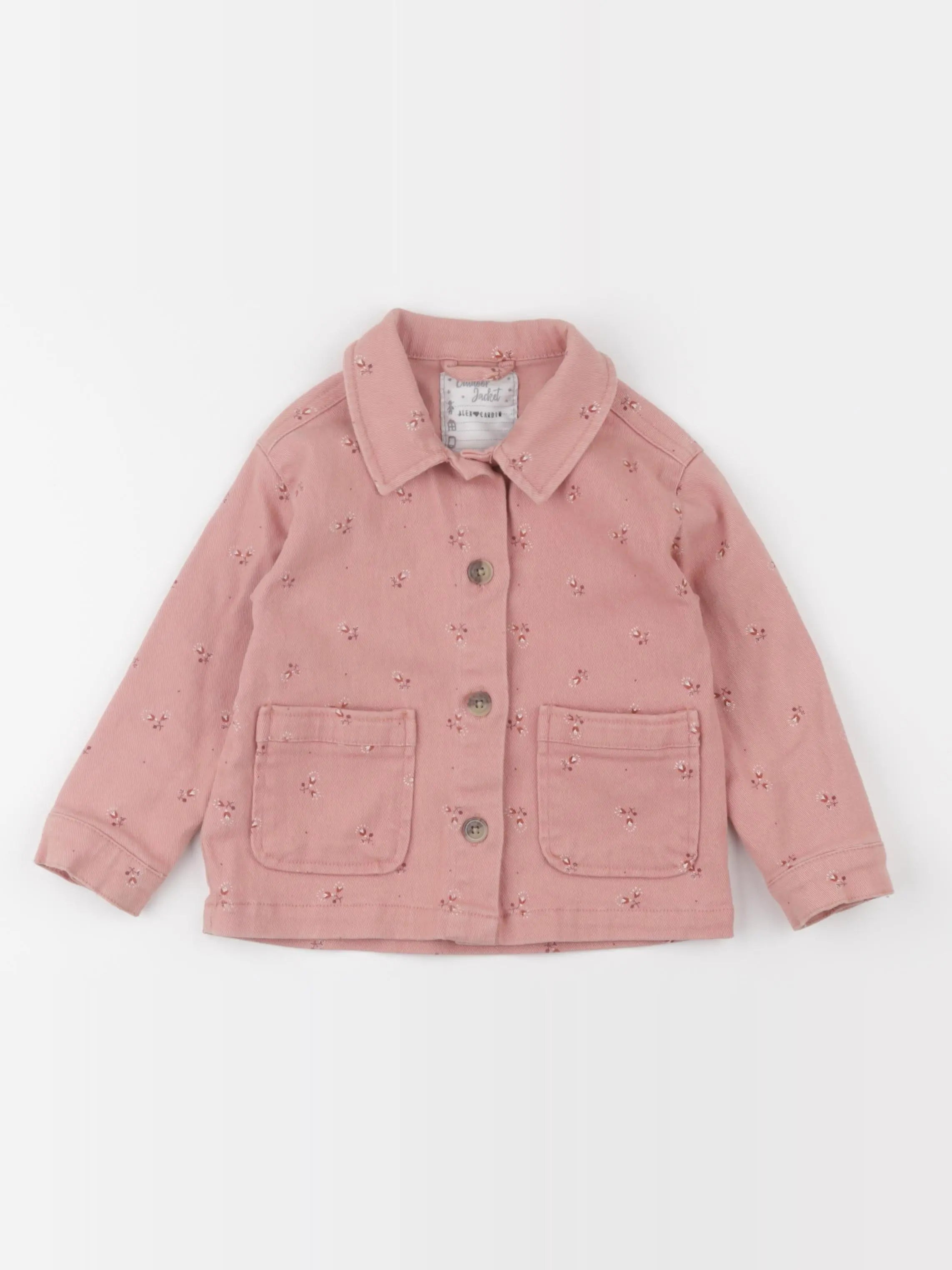 Vertbaudet - veste rose - 3 ans