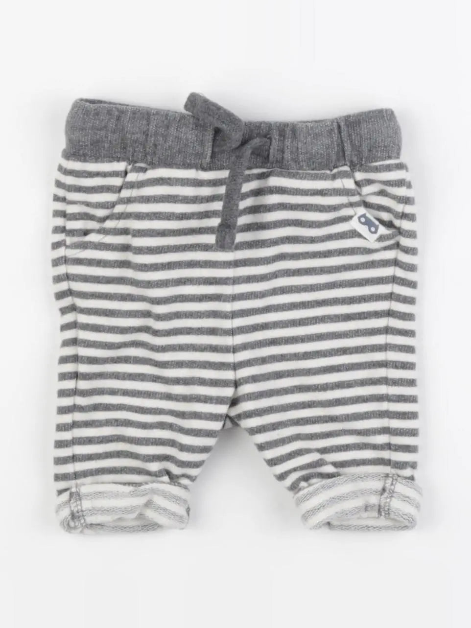 Tape à l'oeil - jogging gris, blanc - 3 mois