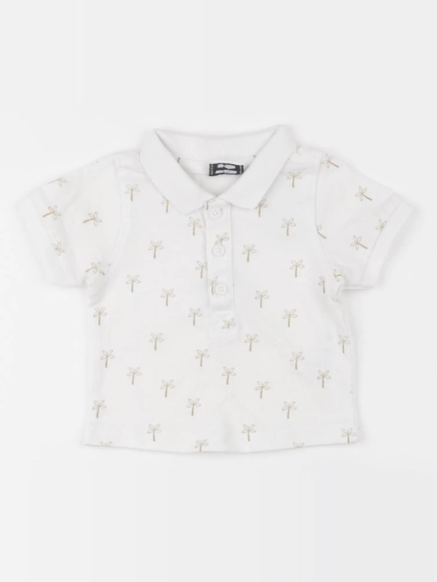 Tape à l'oeil - polo blanc - 3 mois