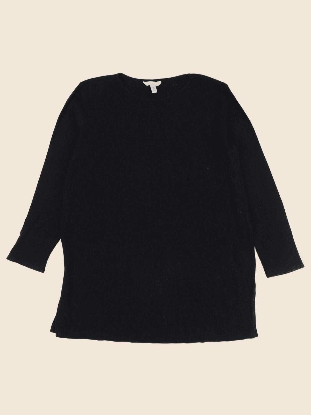 H&M - tee-shirt grossesse noir - l