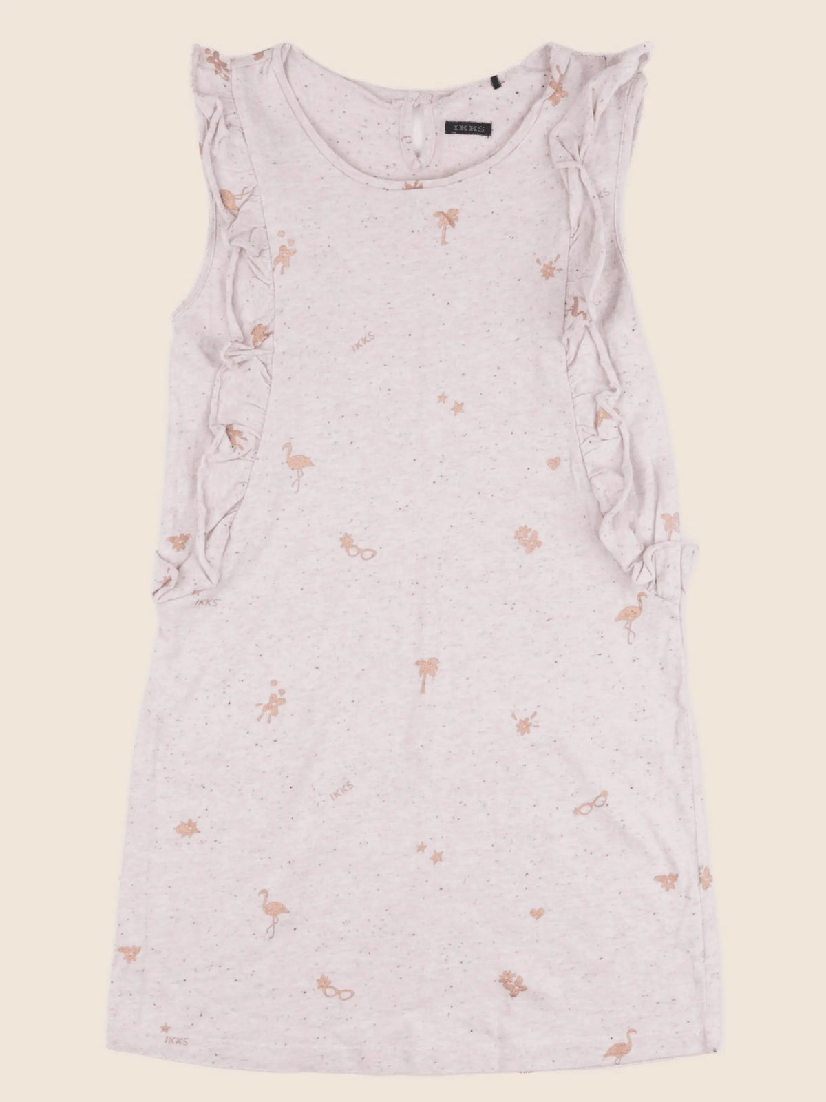 IKKS - robe rose - 10 ans