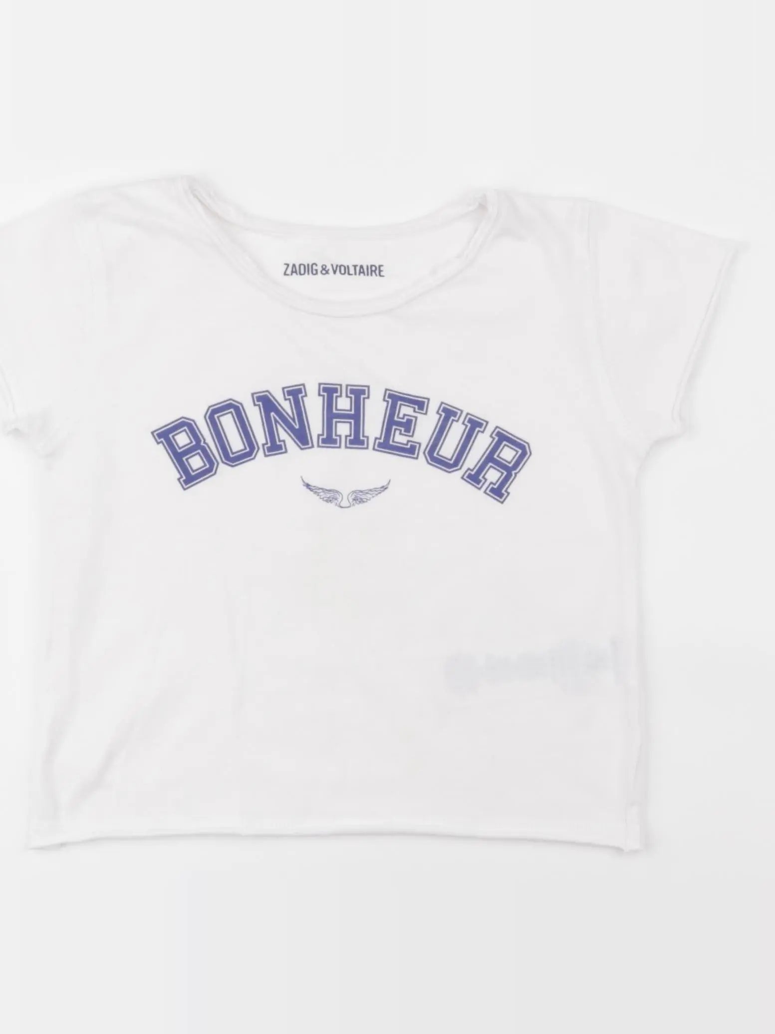 Zadig & Voltaire - tee-shirt blanc - 4 ans