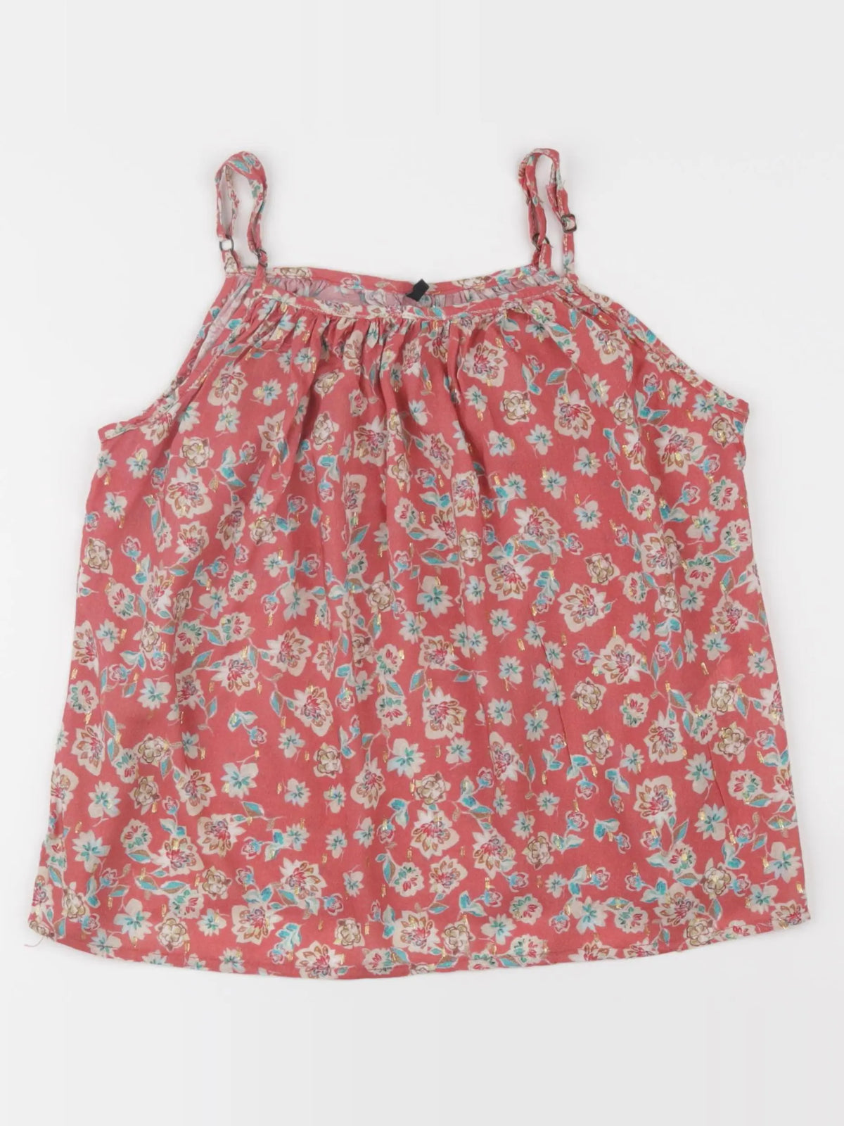 IKKS - blouse rouge - 10 ans