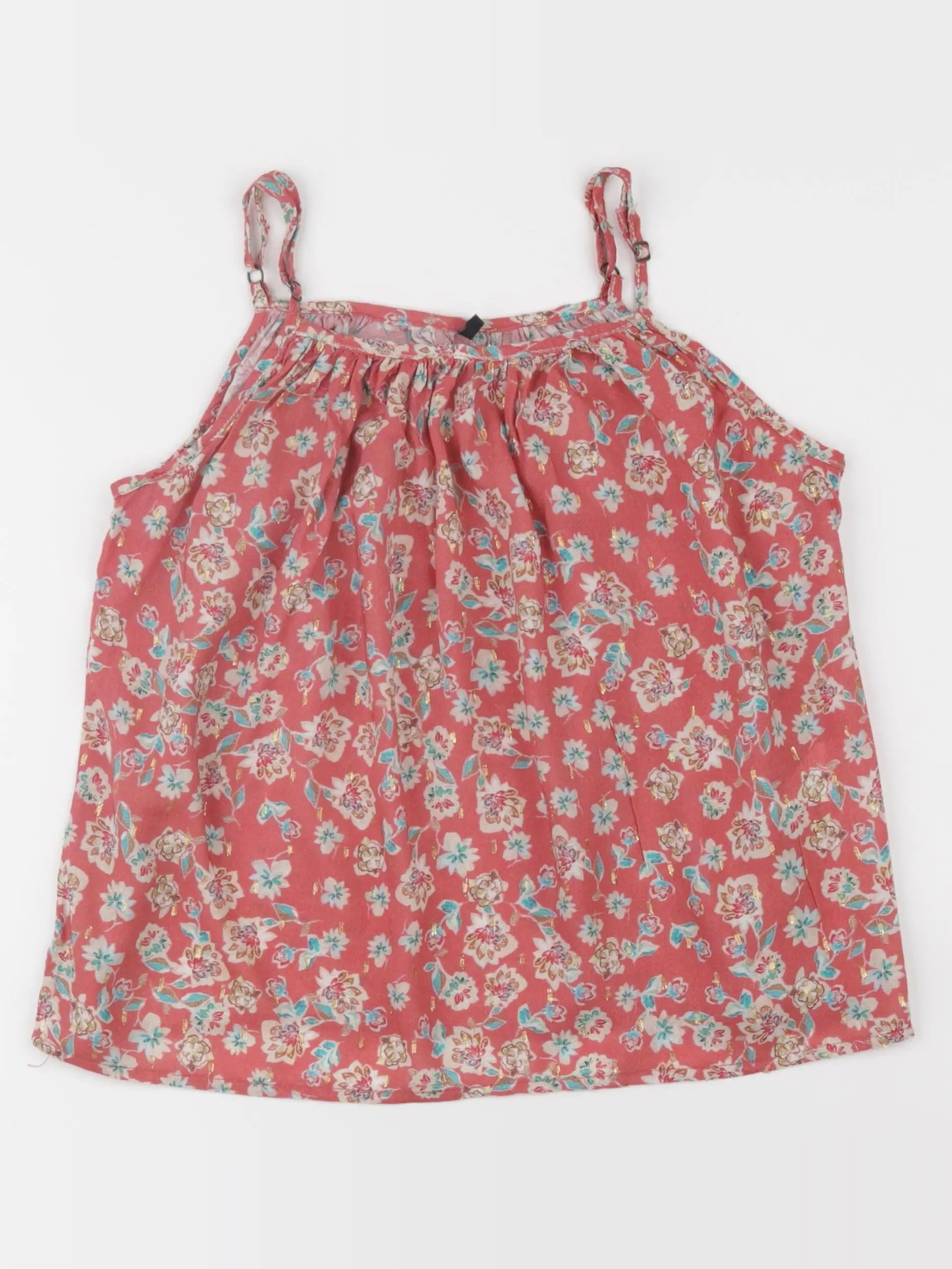 IKKS - blouse rouge - 10 ans