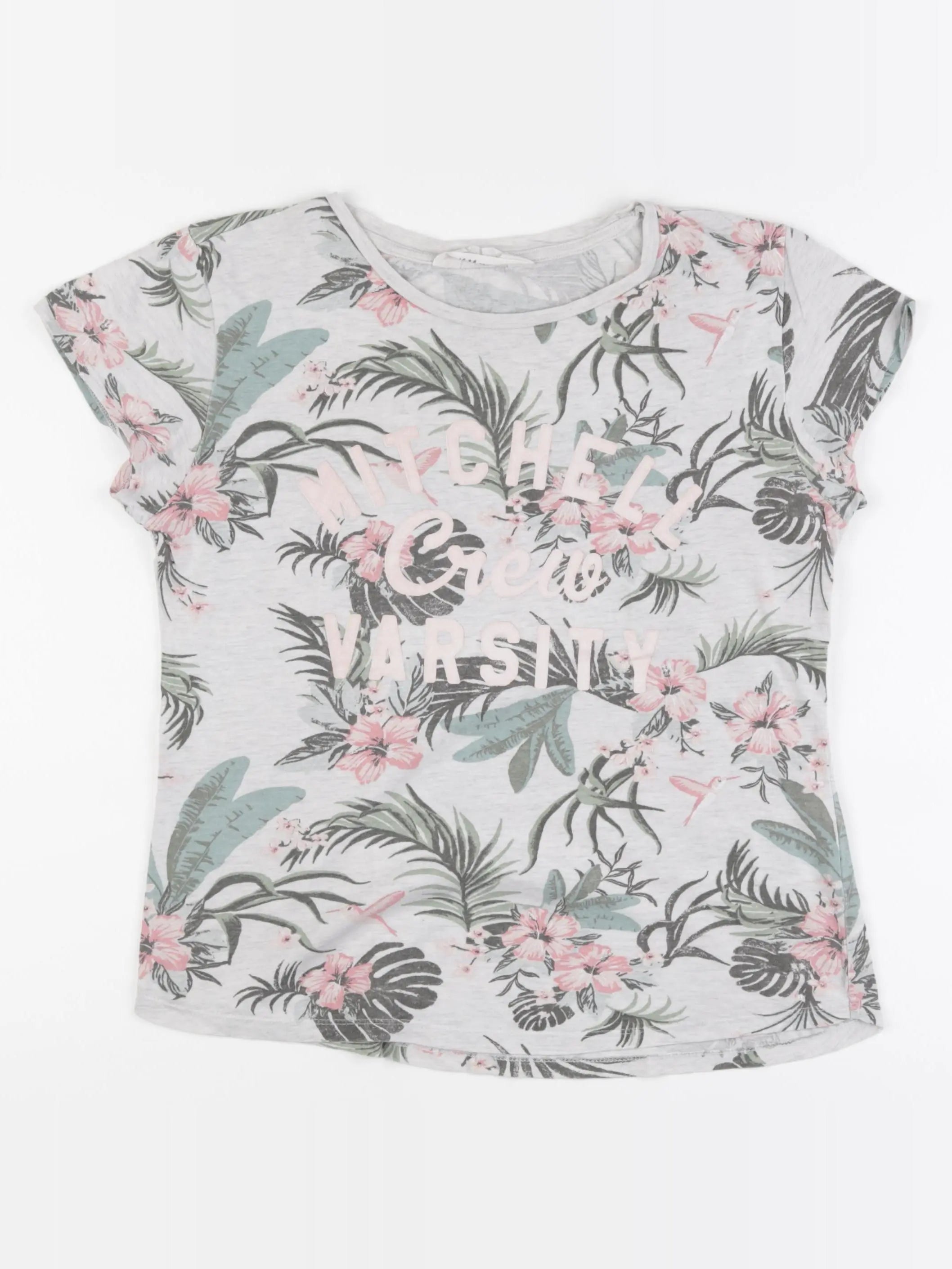 H&M - tee-shirt gris - 12/14 ans