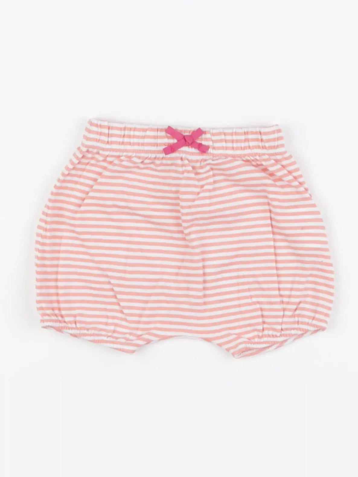 Cadet Rousselle - bloomer blanc, rose - 3 mois