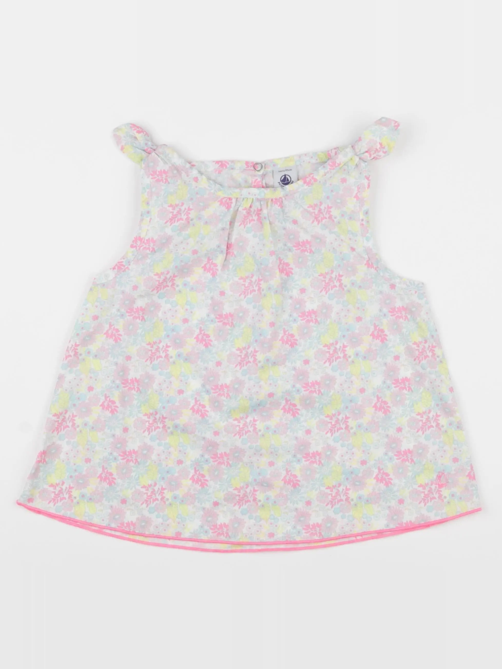 Petit Bateau - blouse multicolore - 3 ans