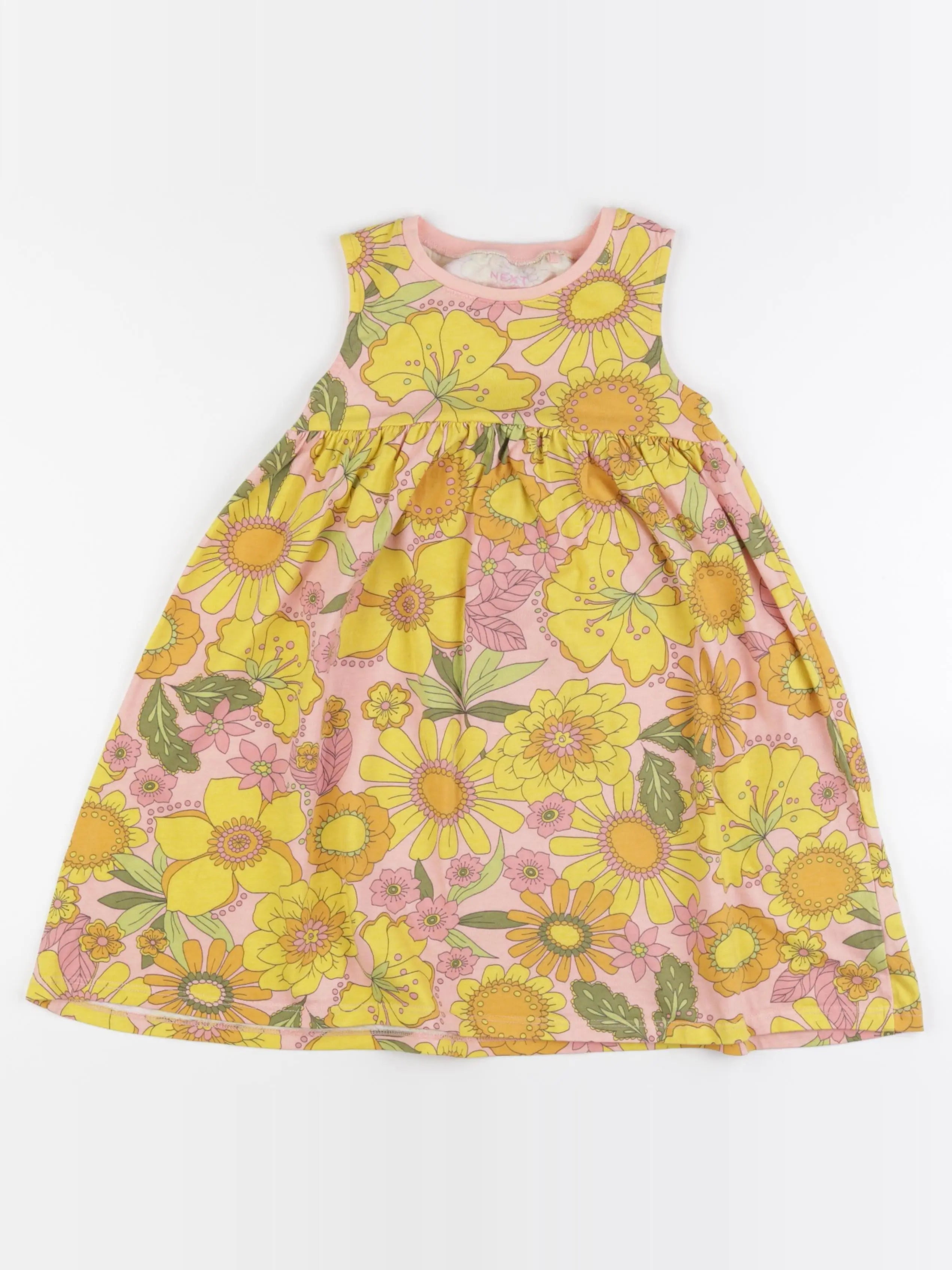 Next - robe multicolore - 6/7 ans