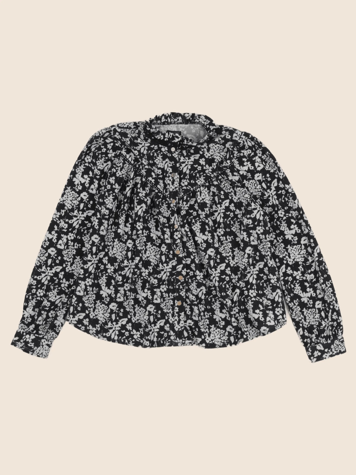 IKKS - blouse noir - 10 ans