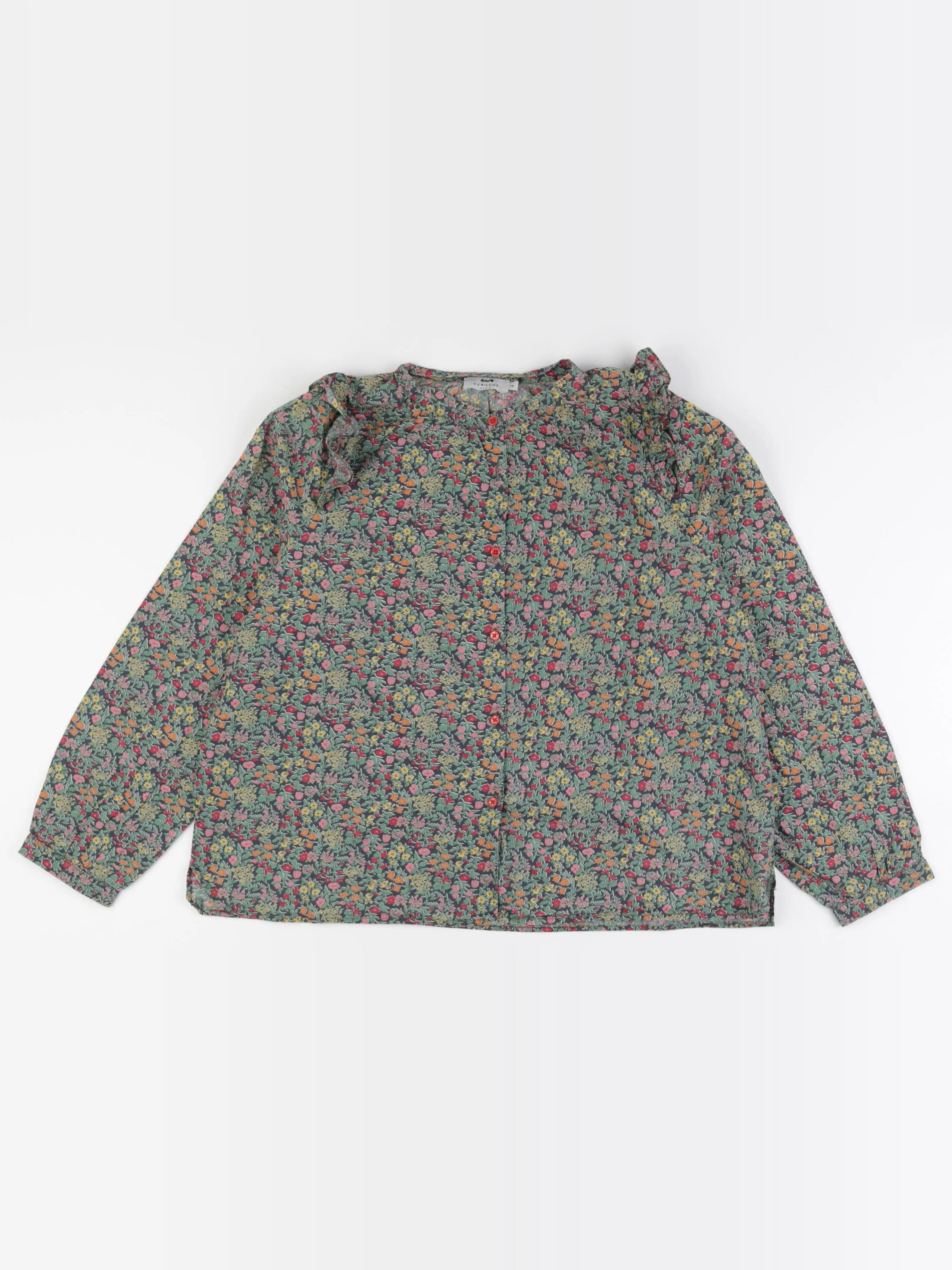 Cyrillus - blouse multicolore - 14 ans