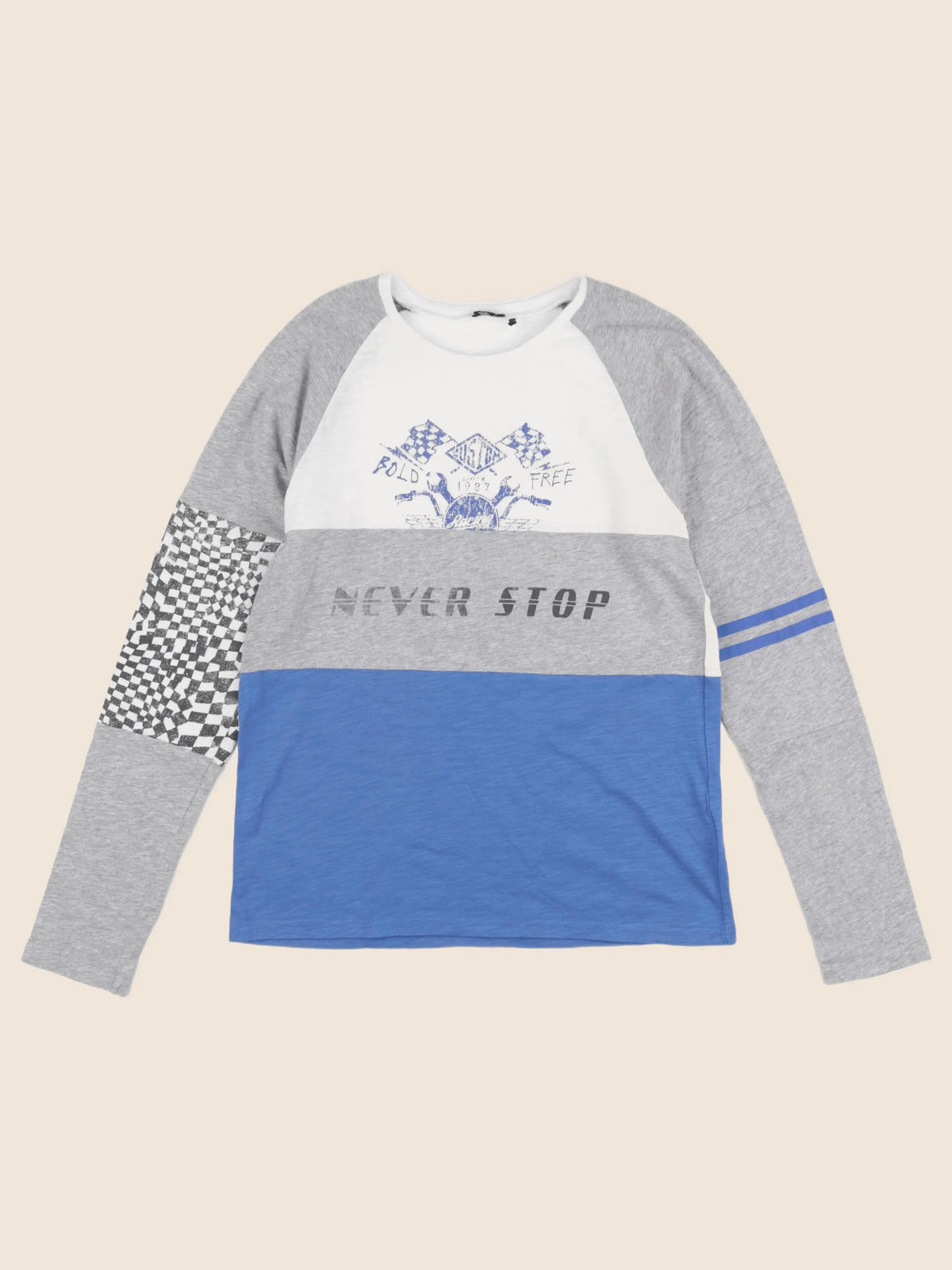 IKKS - tee-shirt gris - 14 ans