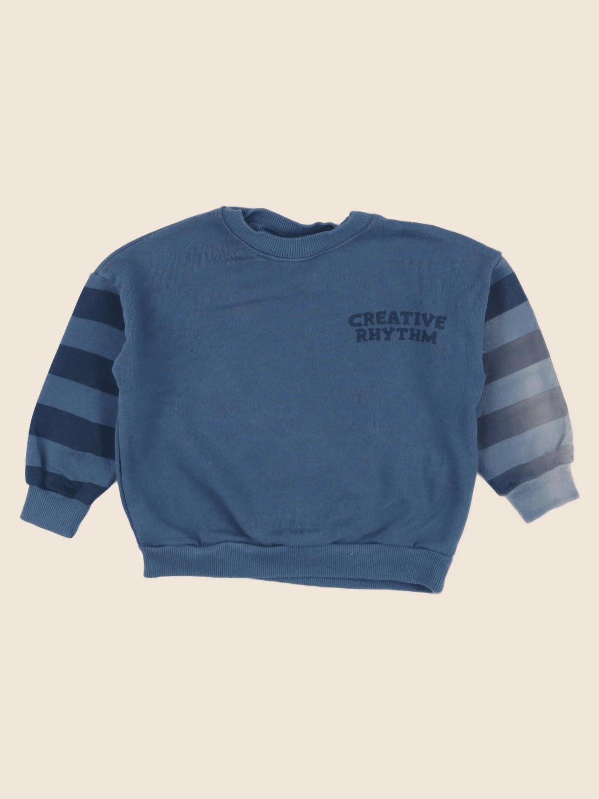 Zara - sweat bleu - 1 an