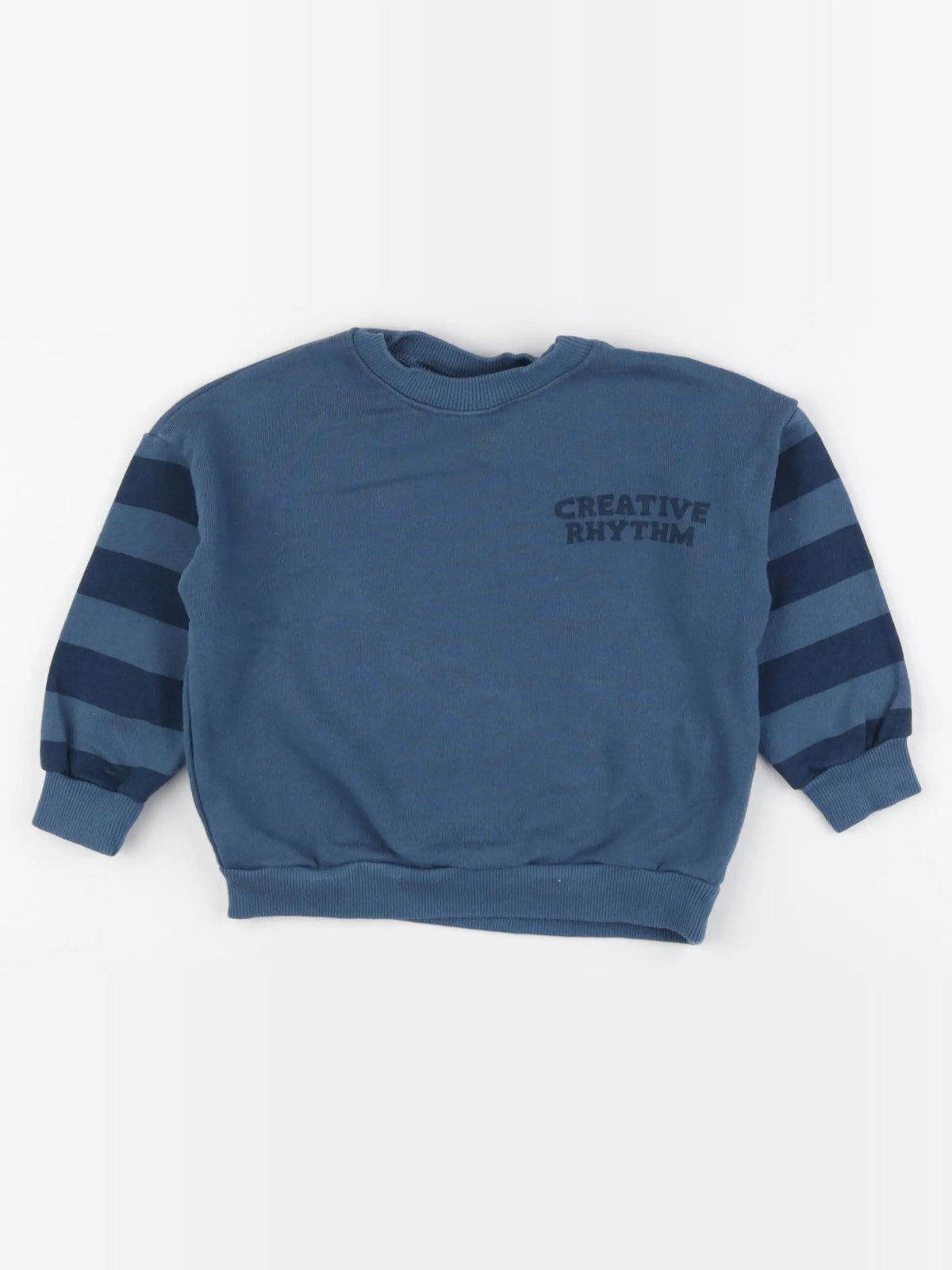 Zara - sweat bleu - 1 an